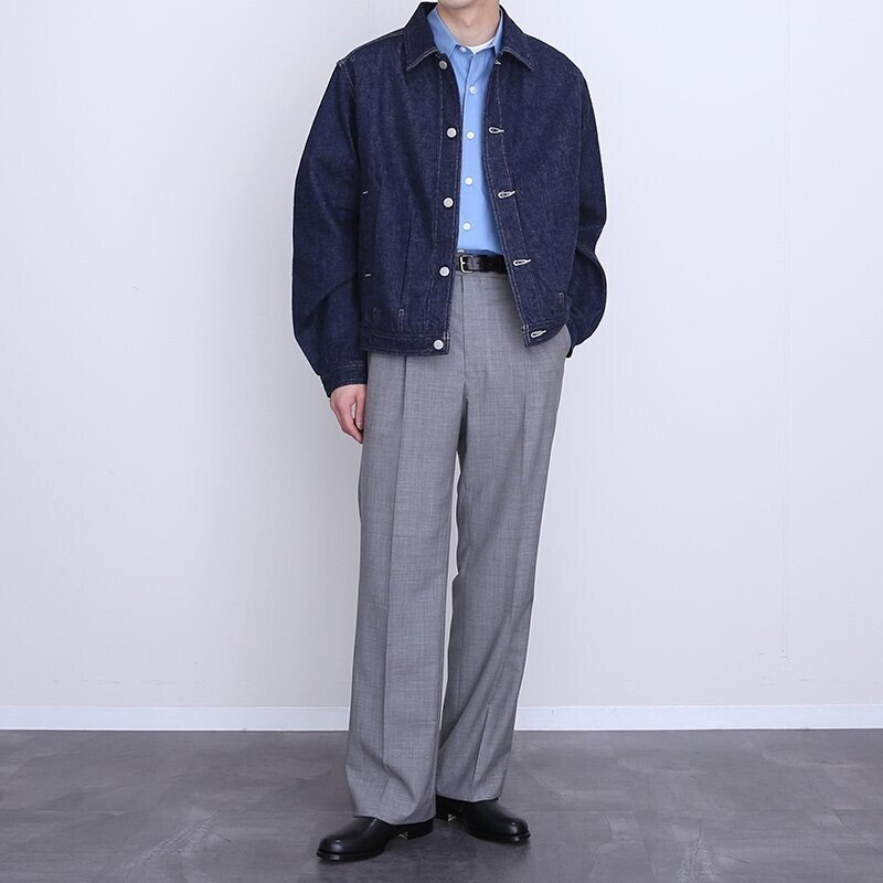 お待たせしました。待望の【AURALEE】SELVEDGE LIGHT DENIM BLOUSON