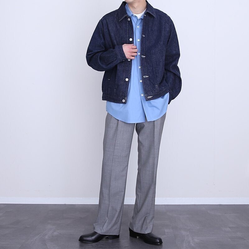 お待たせしました。待望の【AURALEE】SELVEDGE LIGHT DENIM BLOUSON