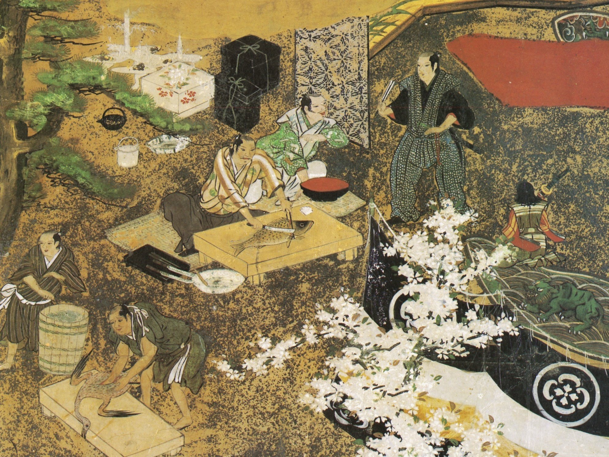 日本人の心の拠り所である『桜』の壮大な絵画です 日本絵画歳時記 桜（1）｜椿 吾十
