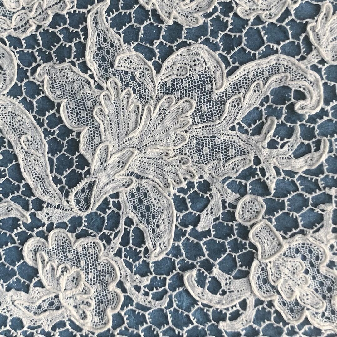最後期のポワン・ド・フランス｜lace_enchanted_stitches