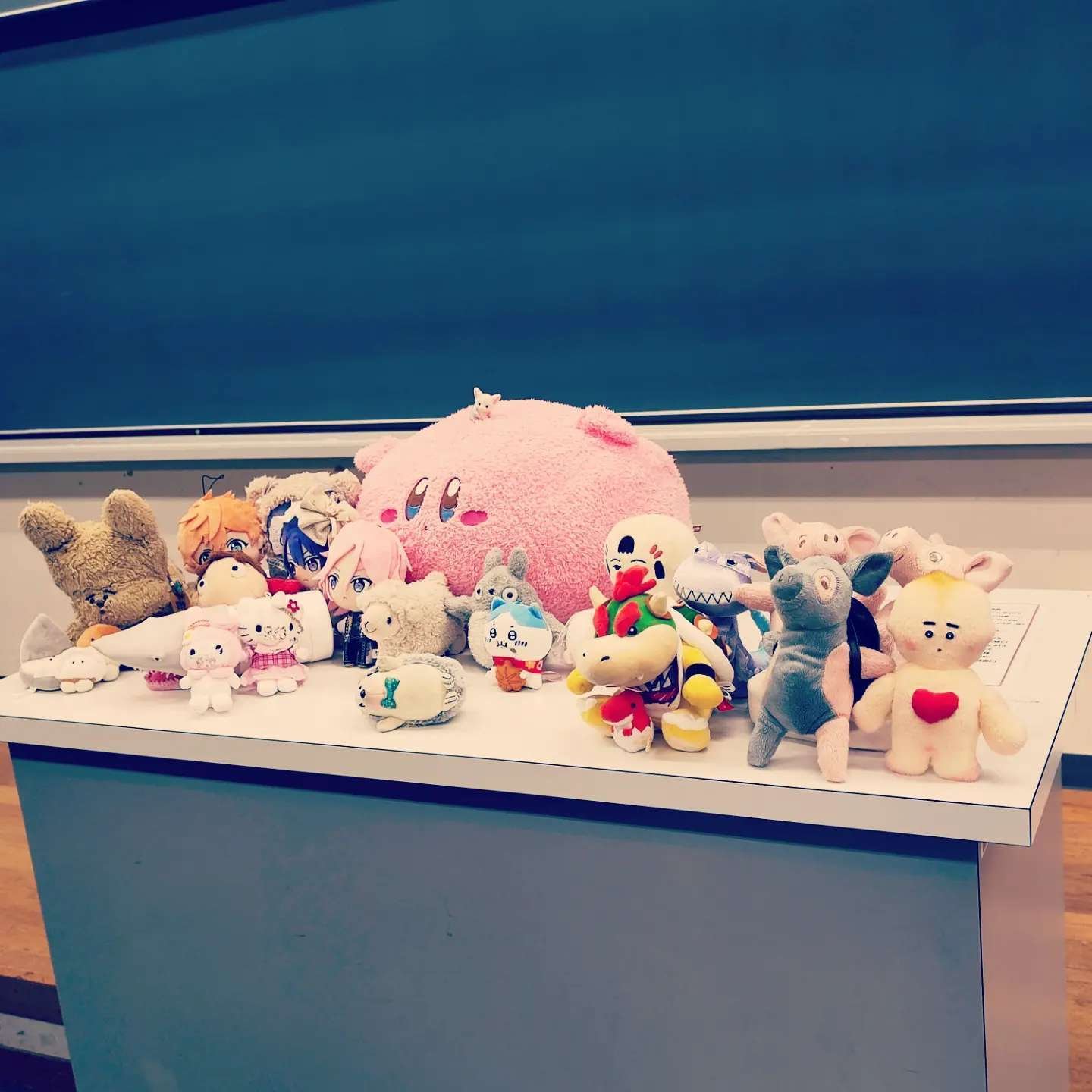 ぬいぐるみのげんざいち」展③片岡メリヤス×菊地浩平トークショー‥の前