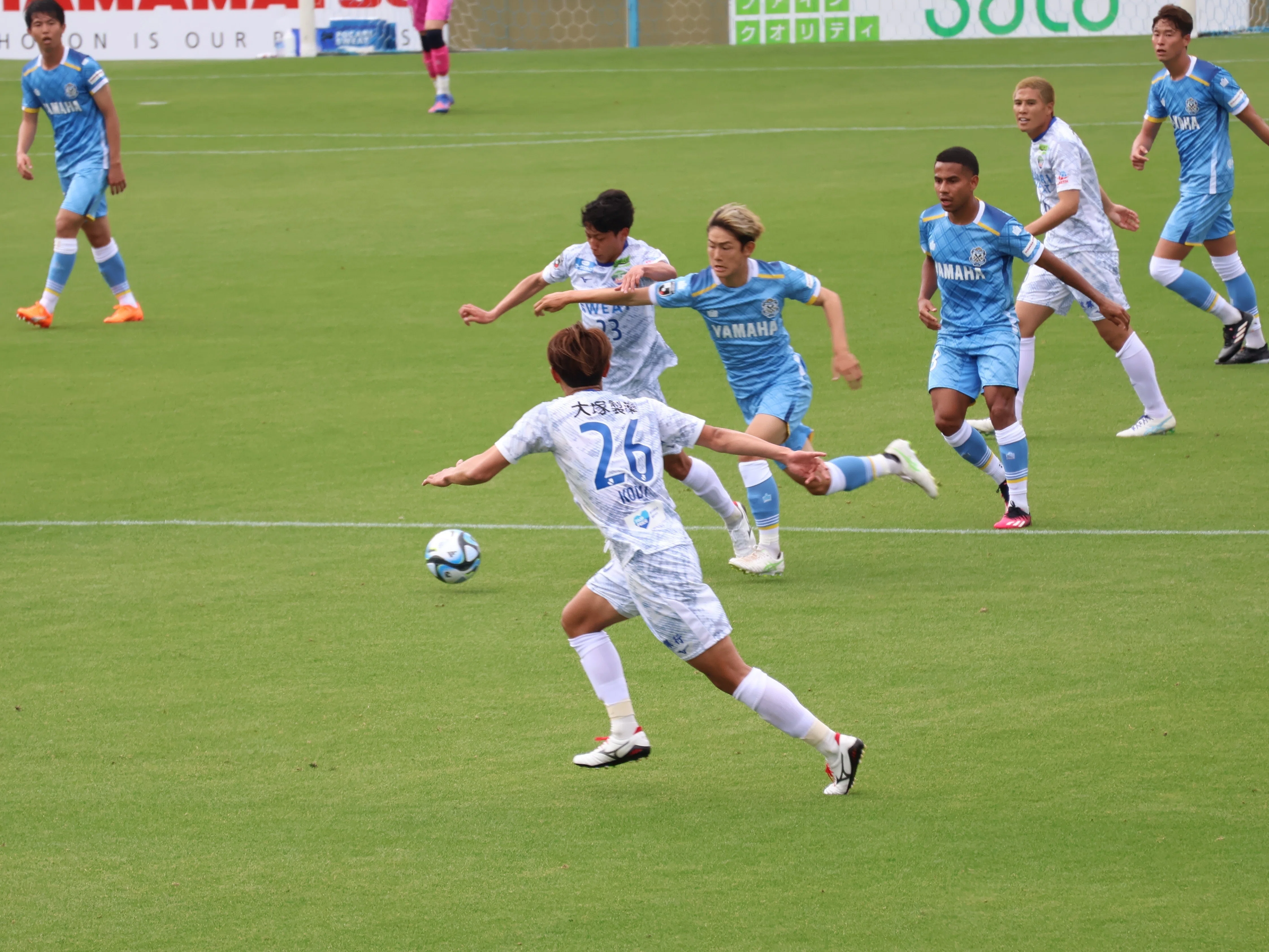 7ピ11◎プーマ◎ジュビロ磐田◎山本 康裕◎23番◎サッカー応援グッズ 7