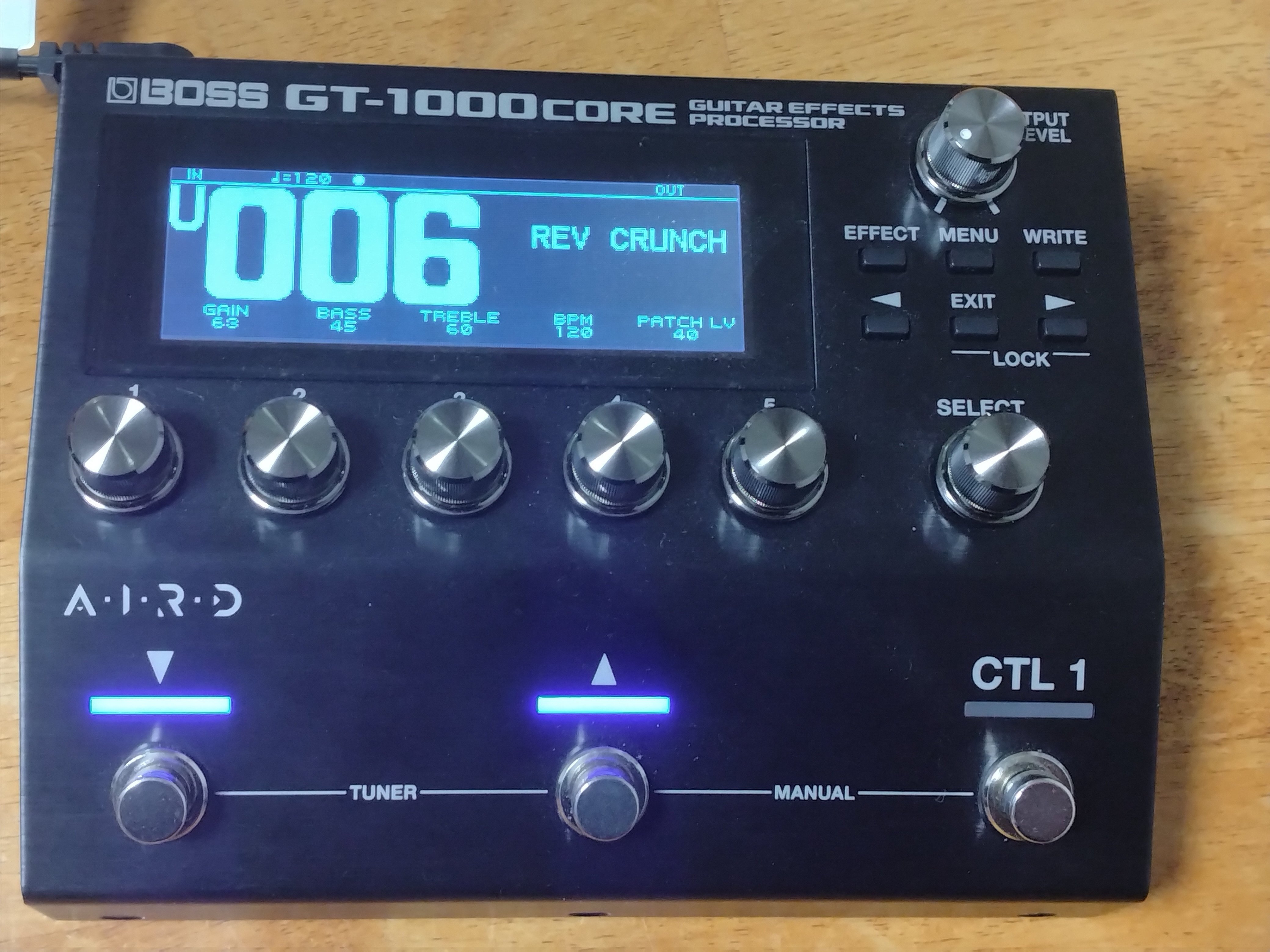 boss gt1000 core