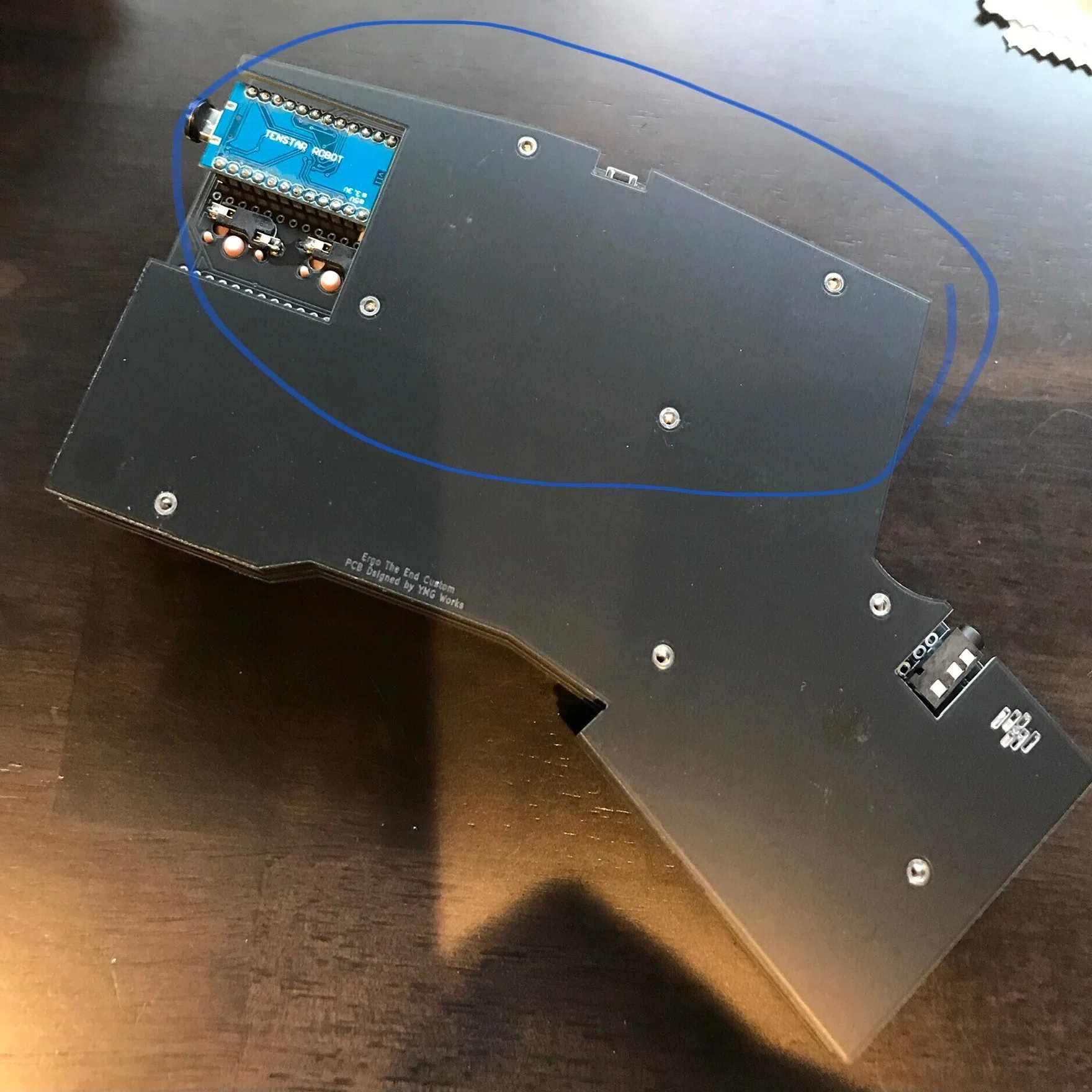 2.5 Endrest（TheEndシリーズ専用一体型パームレスト）ビルドガイド 