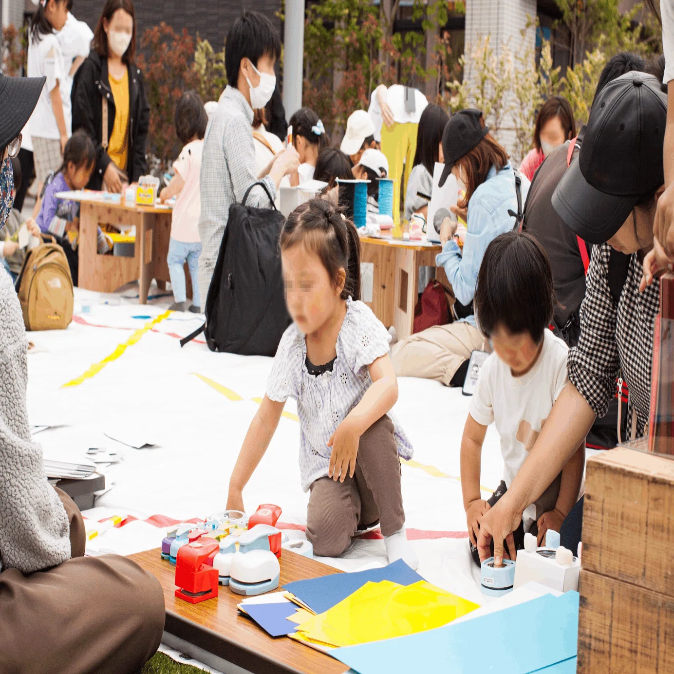 レポ】4/29（土）出張図工室チョキペタス＆ペイント！in大阪の住宅展示