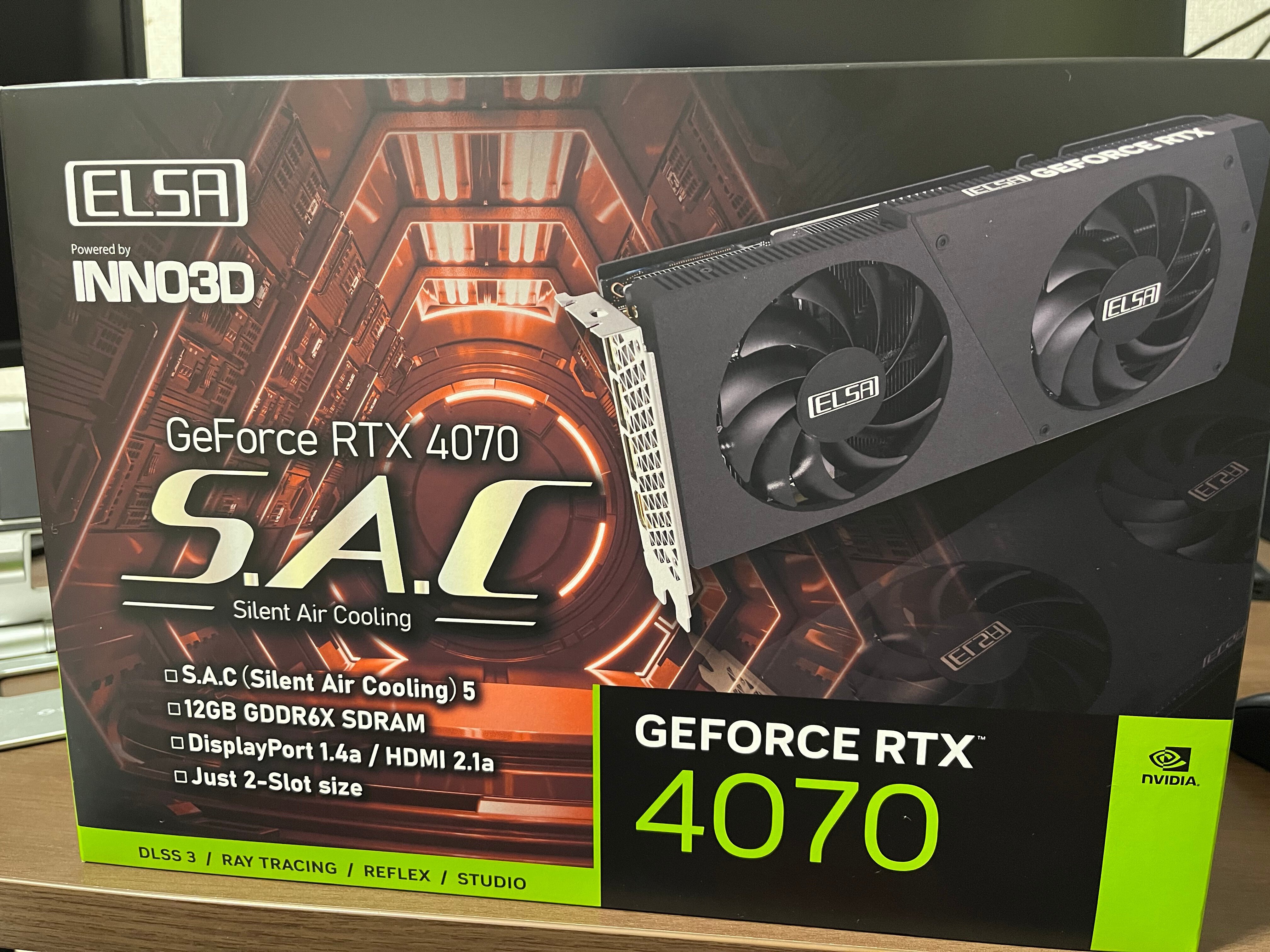 RTX4070を買ったお話し｜もちもっち