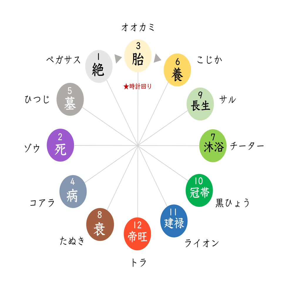 動物占いは四柱推命から生まれた！十二運星で自分の性格や運勢を知ろう