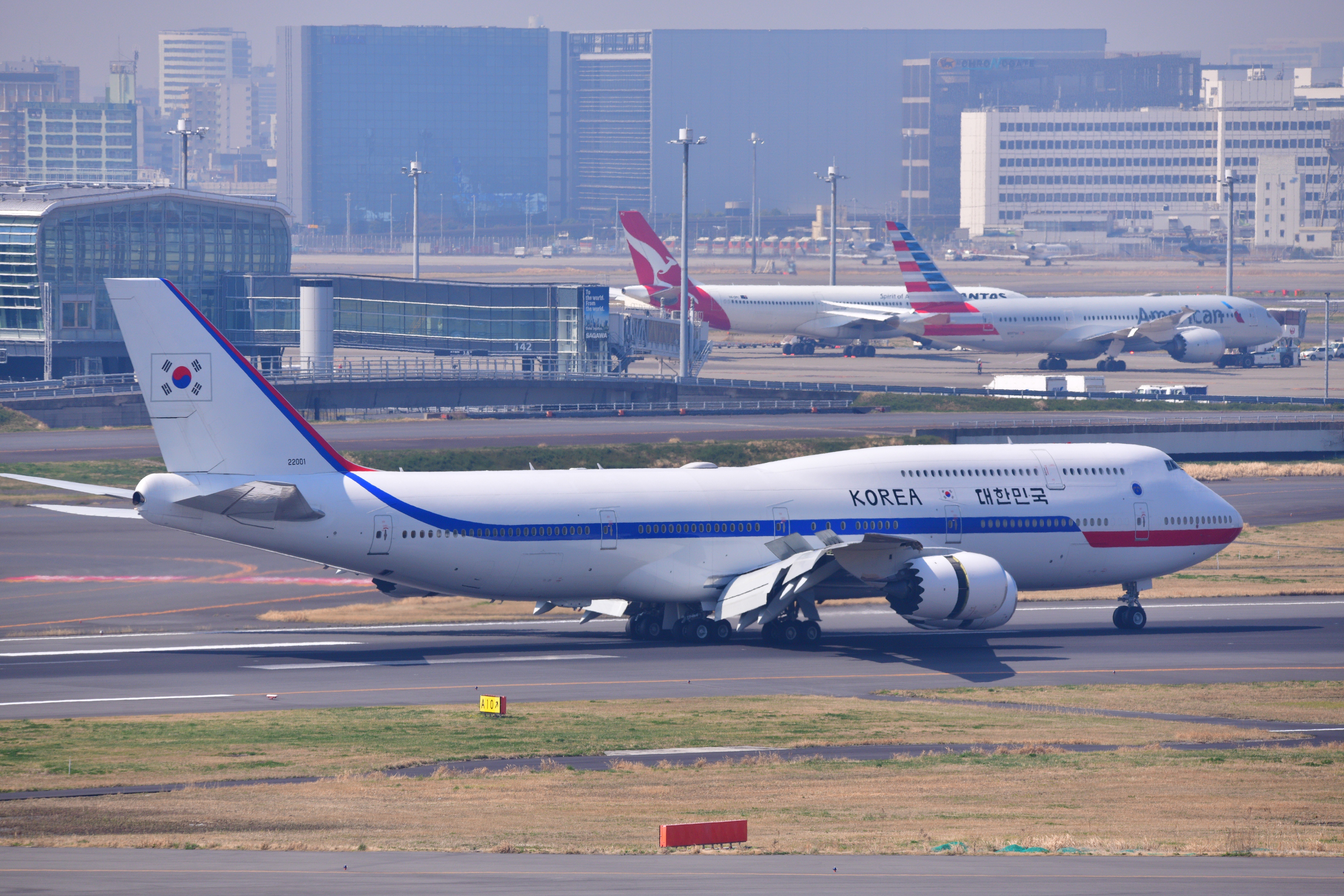 韓国政府専用機 1号機 747-8 Phoenix 1:400