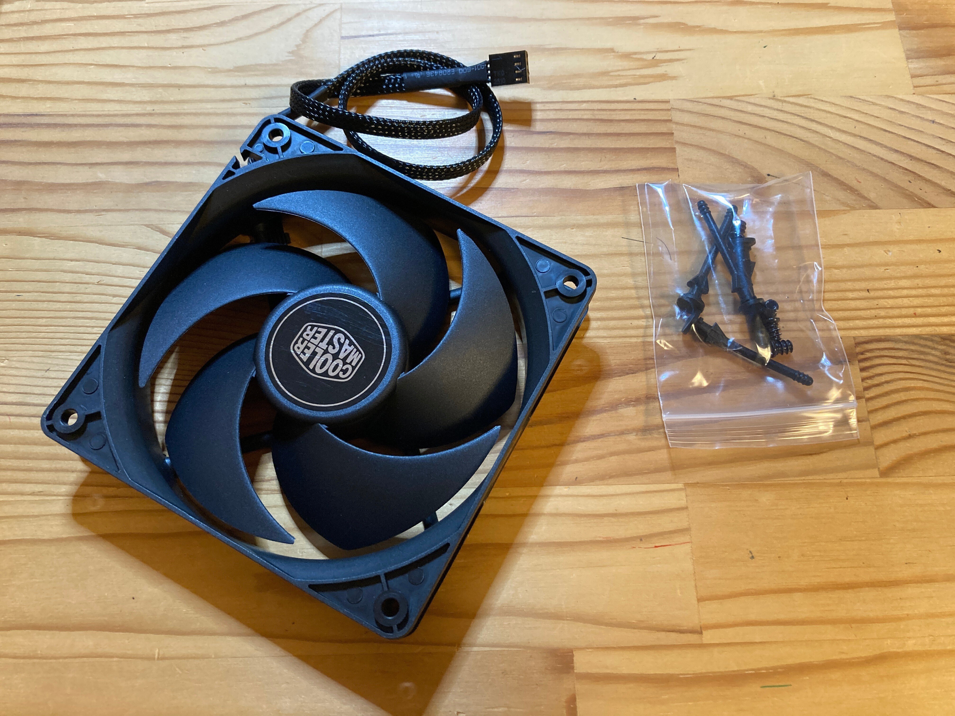 自作 PC][冷却ファン] CoolerMaster Cilencio FP 120｜荒川仁志