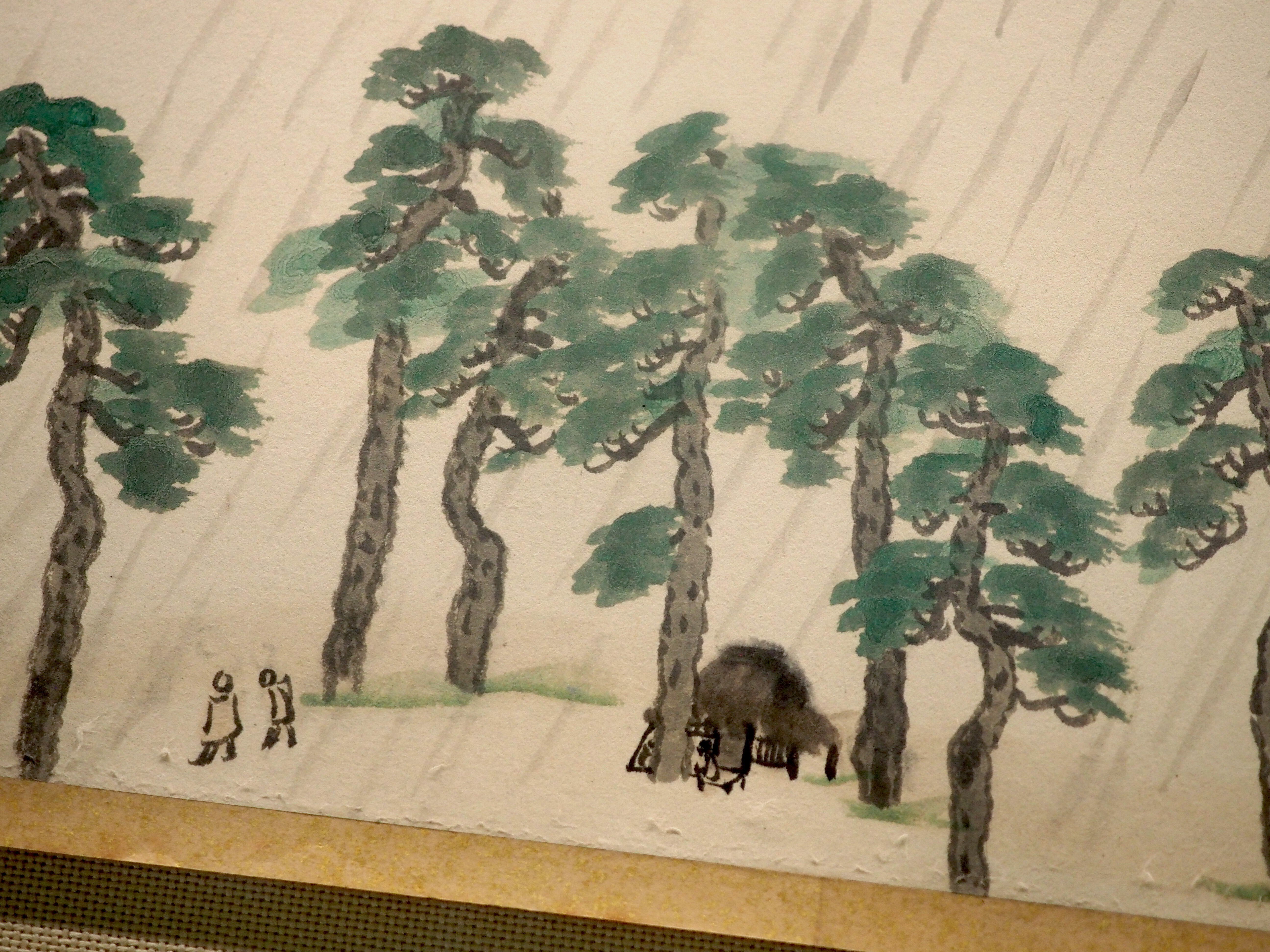 横山大観、観山、未醒、紫紅が旅して写生していった『東海道五十三次