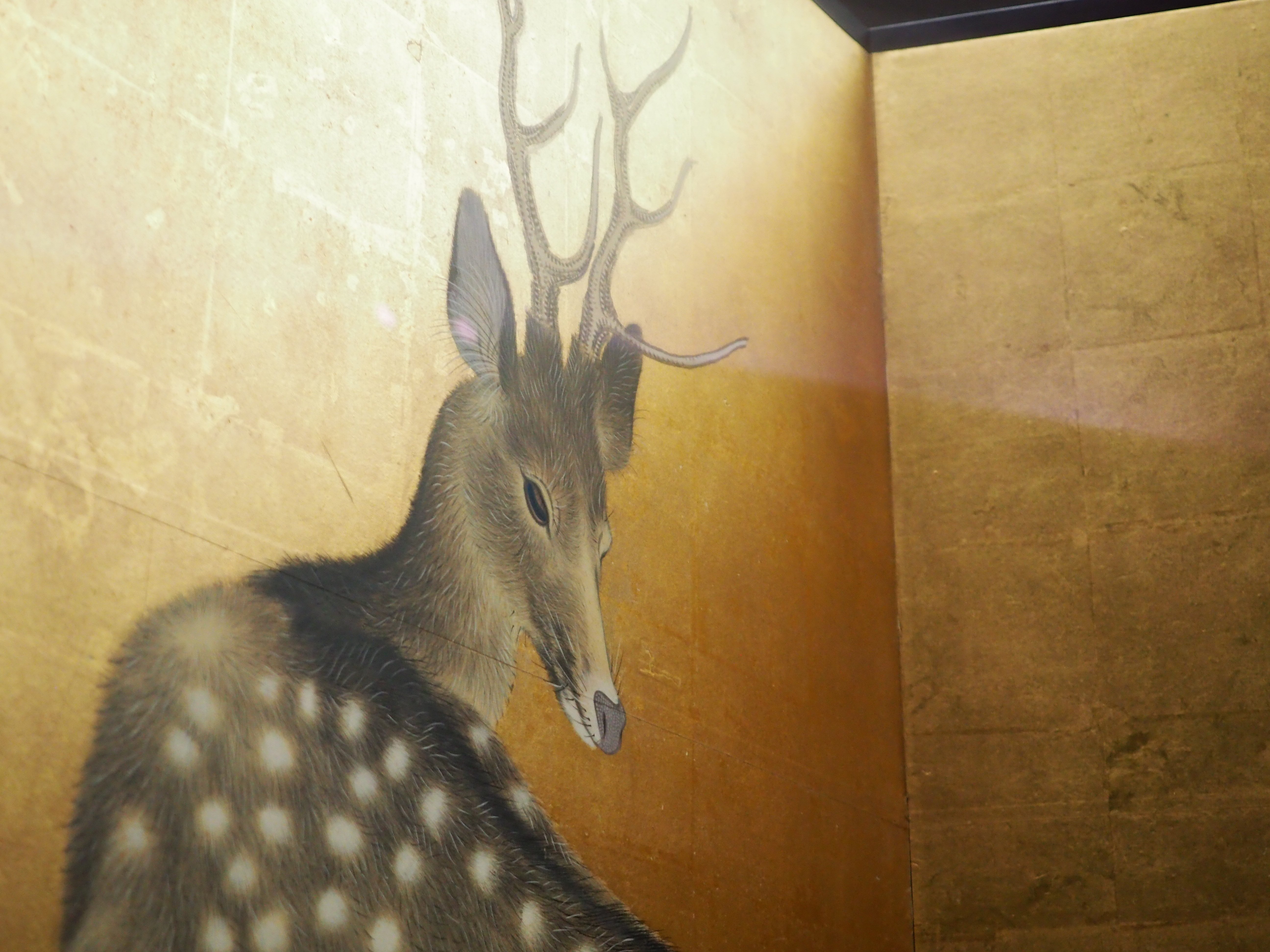 【★超目玉】 ドキドキした鹿図屏風 @東京国立博物館｜かわかわ 絵画