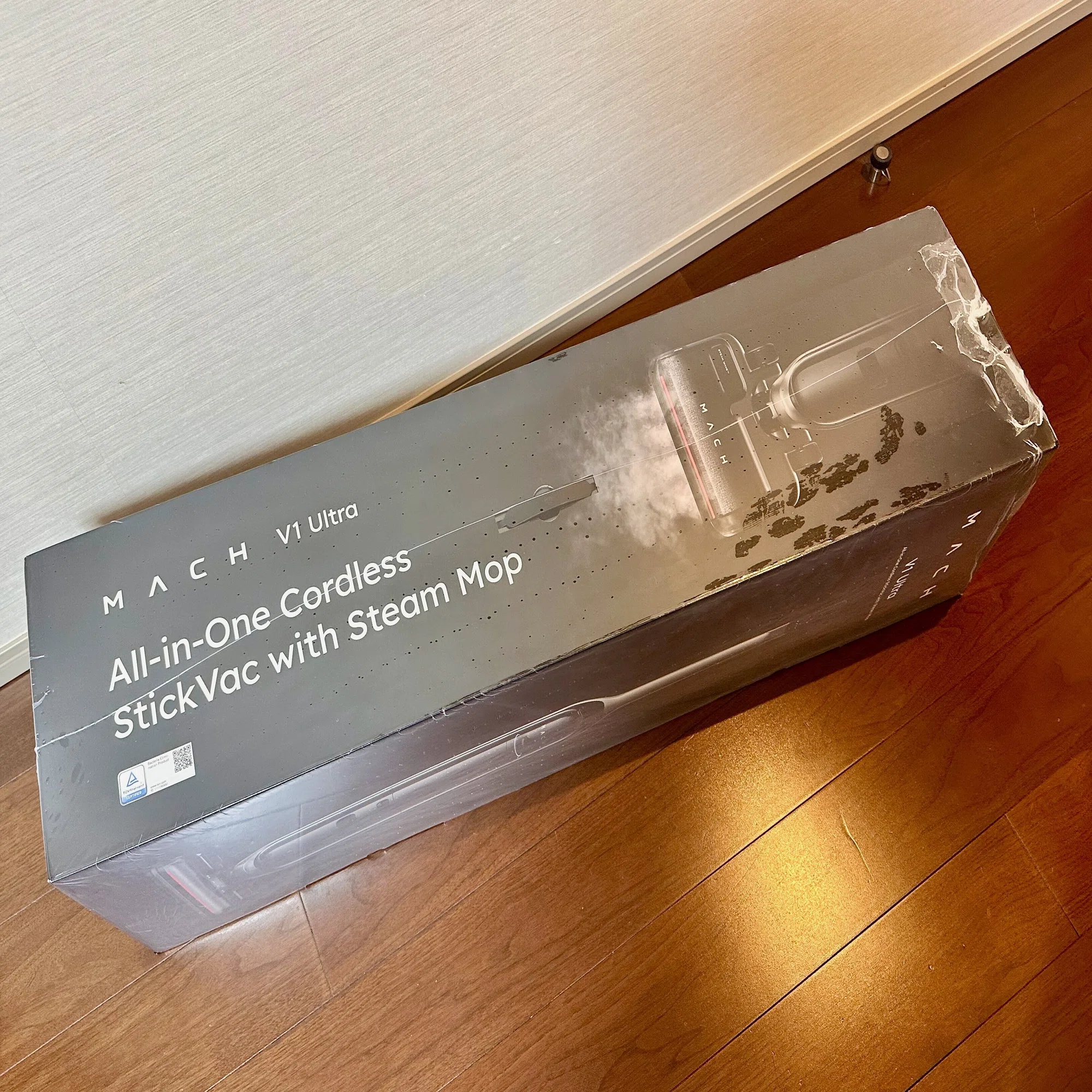 スチーム水拭きができるコードレス掃除機Anker「MACH（マッハ）V1 
