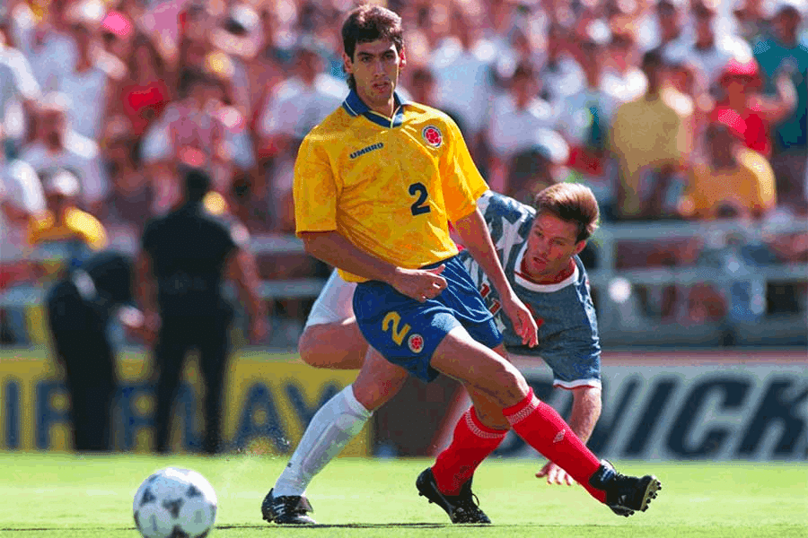 【希少！】コロンビア代表/H/94W杯モデル 優勝候補 コロンビア '94W杯 - YouTube