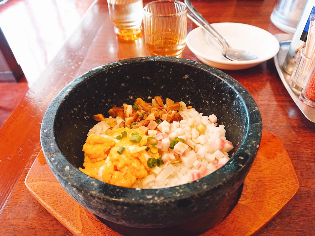 石焼きチャーハン(半チャーハン)
