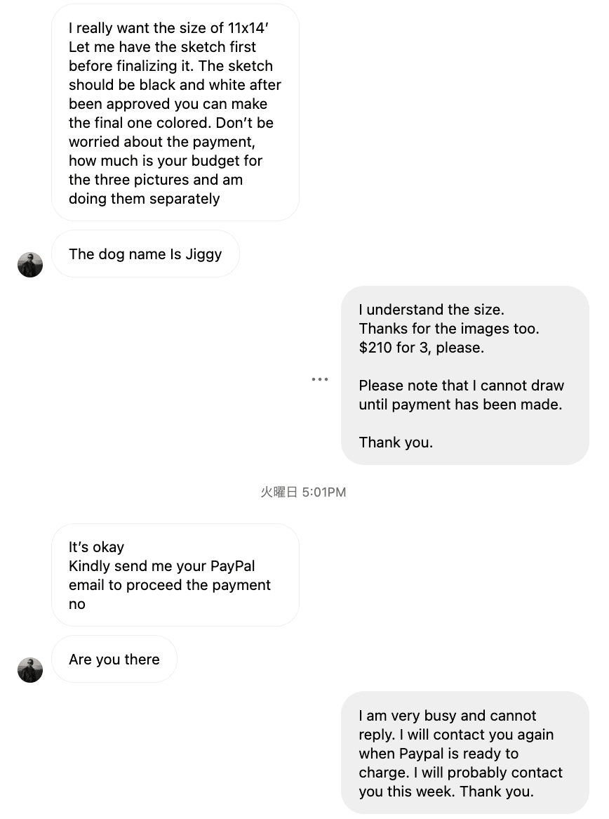 PayPal 詐欺に遭った話｜三木奈津子