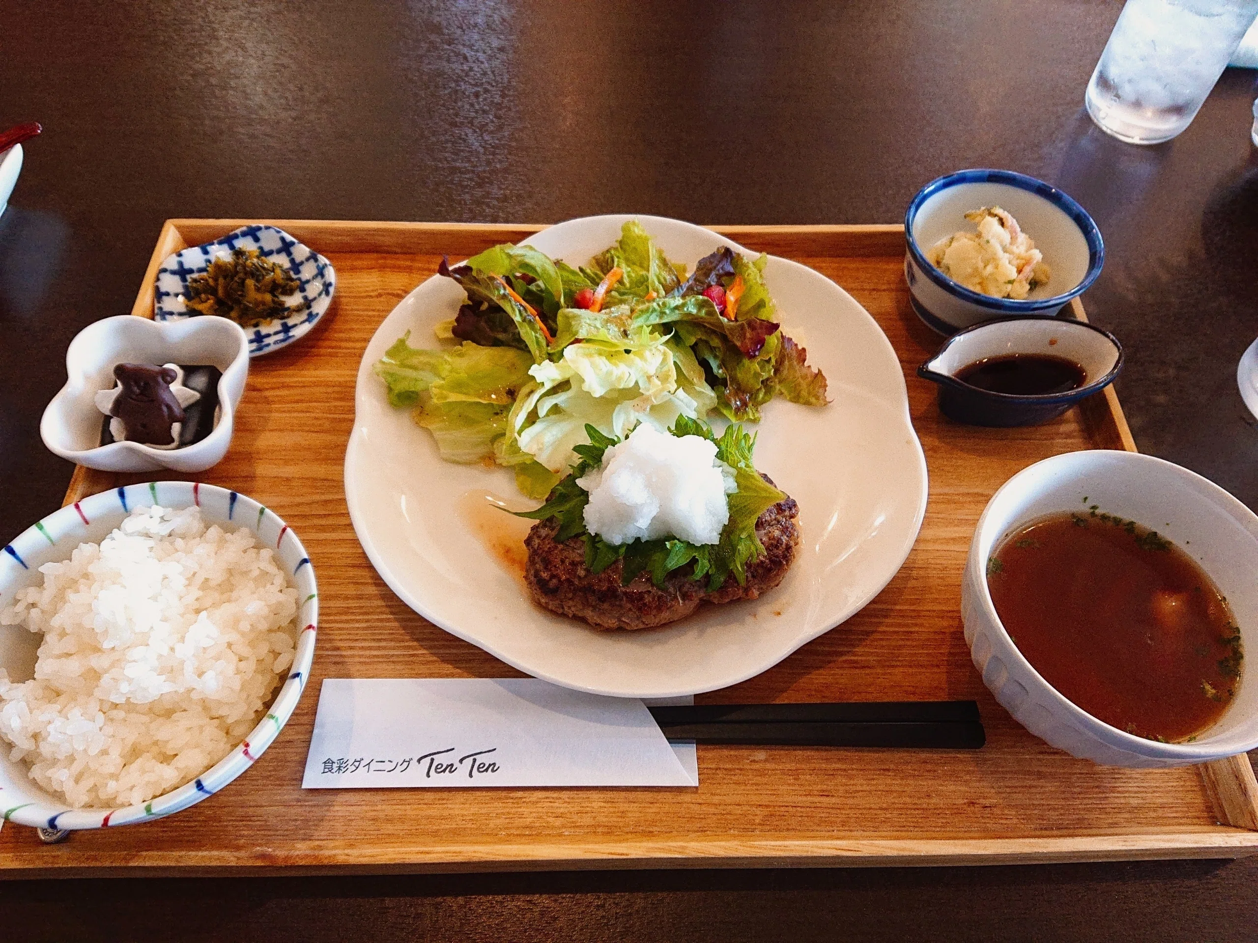 ハンバーグが絶品！「食彩ダイニングTenTen」さんでランチをしてみた