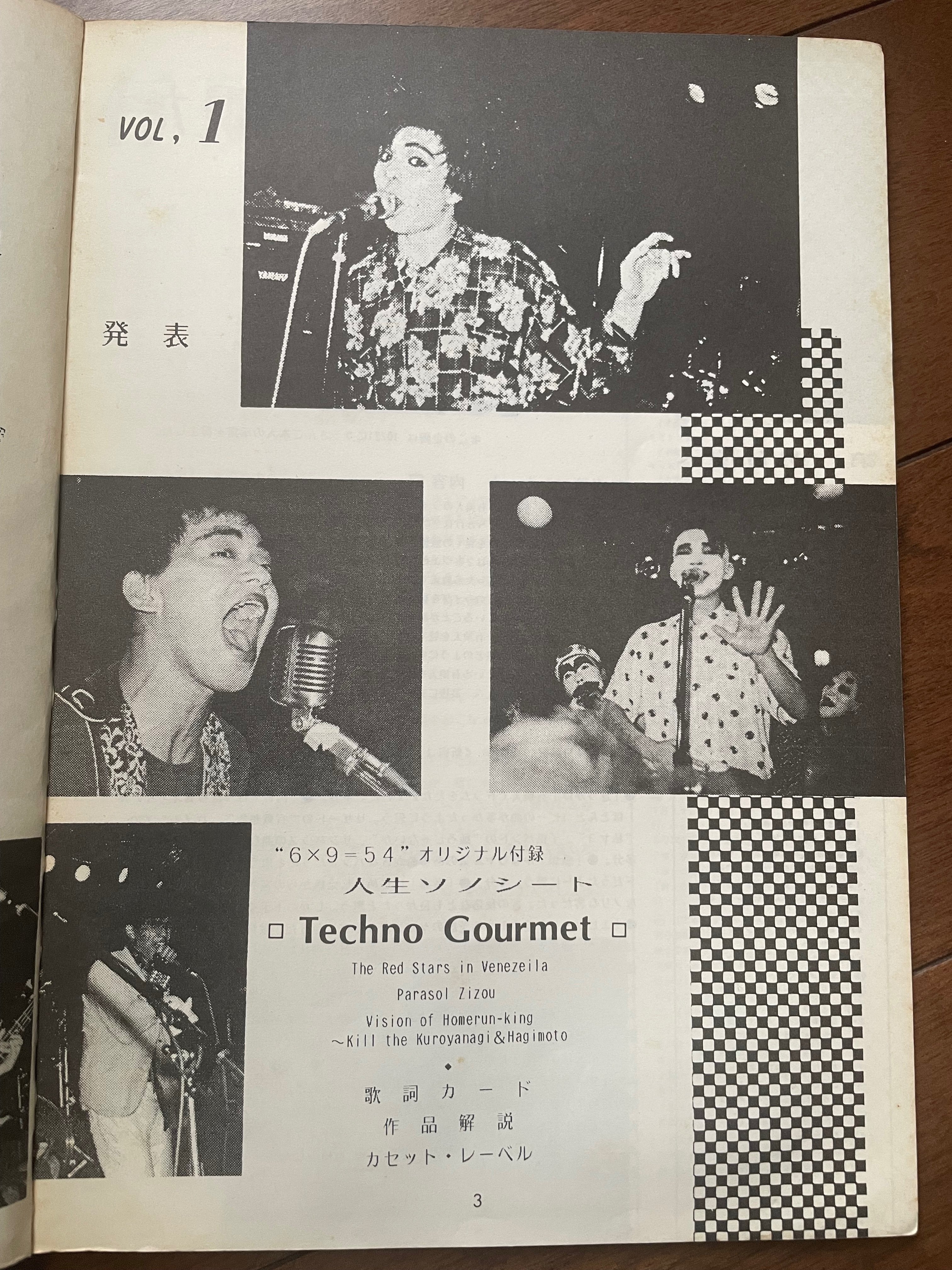 THEGREATRICHIES　ソノシート・ ミニコミ「6×9=54」 ミニコミの話（6x9=54編）｜たつろー