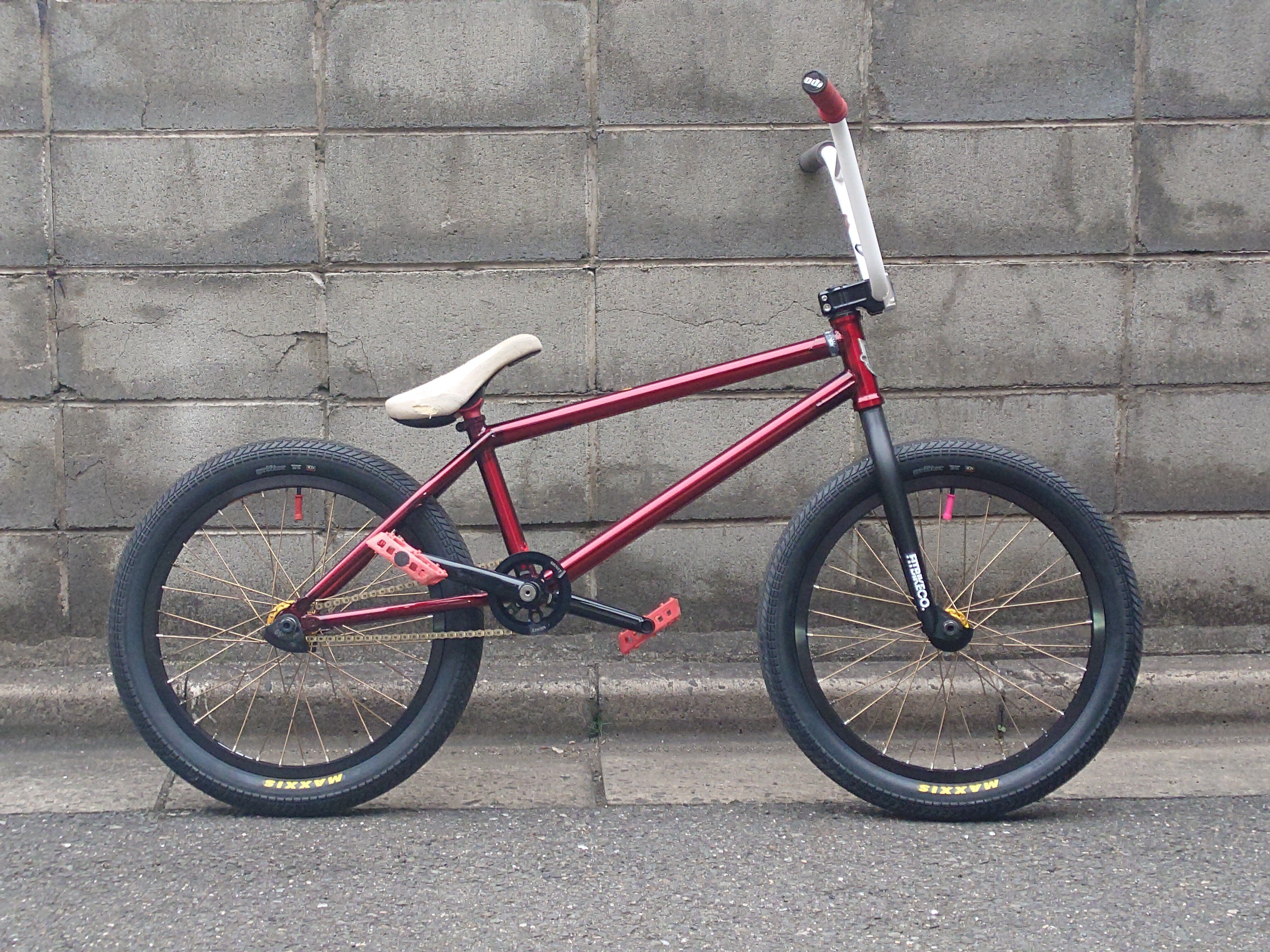 自転車　アップハンドル　BMX 高さ30cm弱　サビあり 自転車アップハンドルBMX 高さ30cm弱サビあり