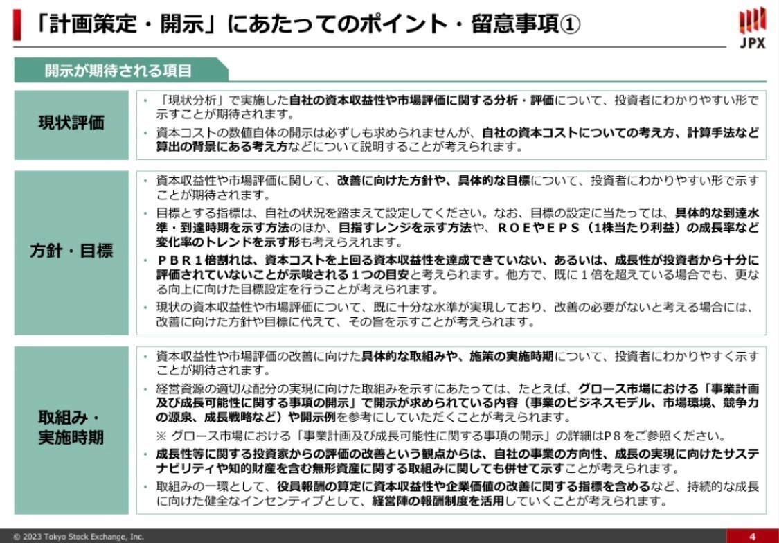 東証によるPBR改善要請」と「PBR向上」について考えてみた｜sui@成長企業分析