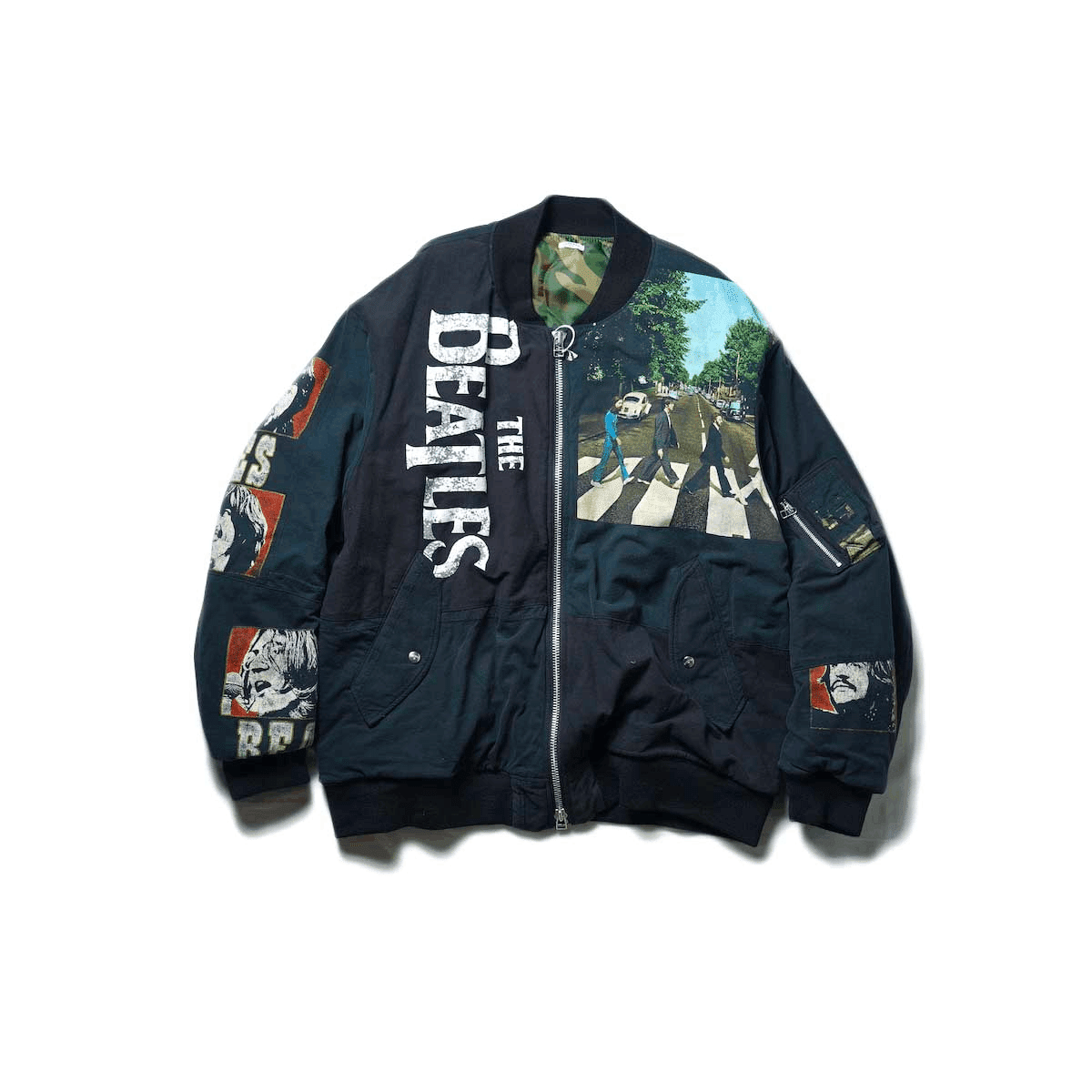 新品 オールドパーク ビートルズ ヴィンテージ バンドT フライト