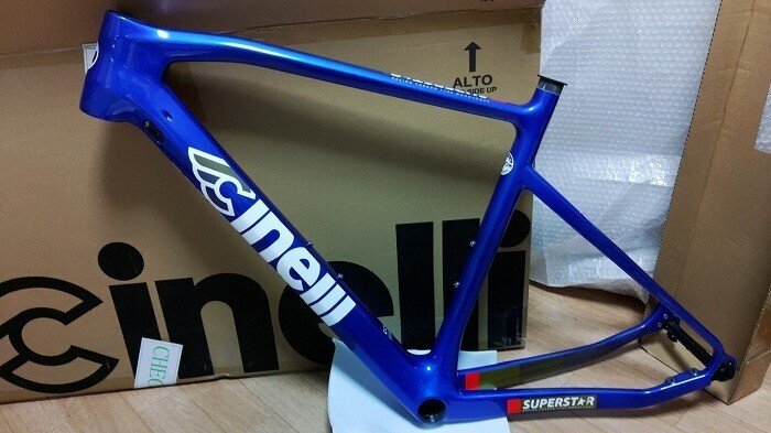 チネリフレーム(写真に付いている物) cinelli 新品 CINELLI チネリ ZYDECO ジデコ フレームセット