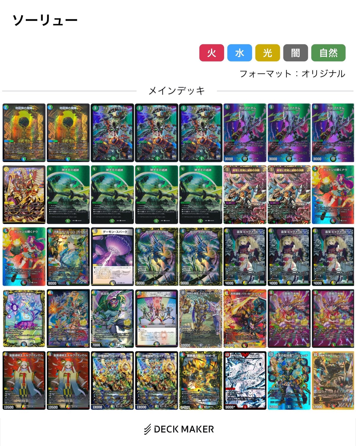 5C蒼龍 デッキ （オリジナル】5c蒼龍（ベン型）2023版【CS準優勝】｜り  