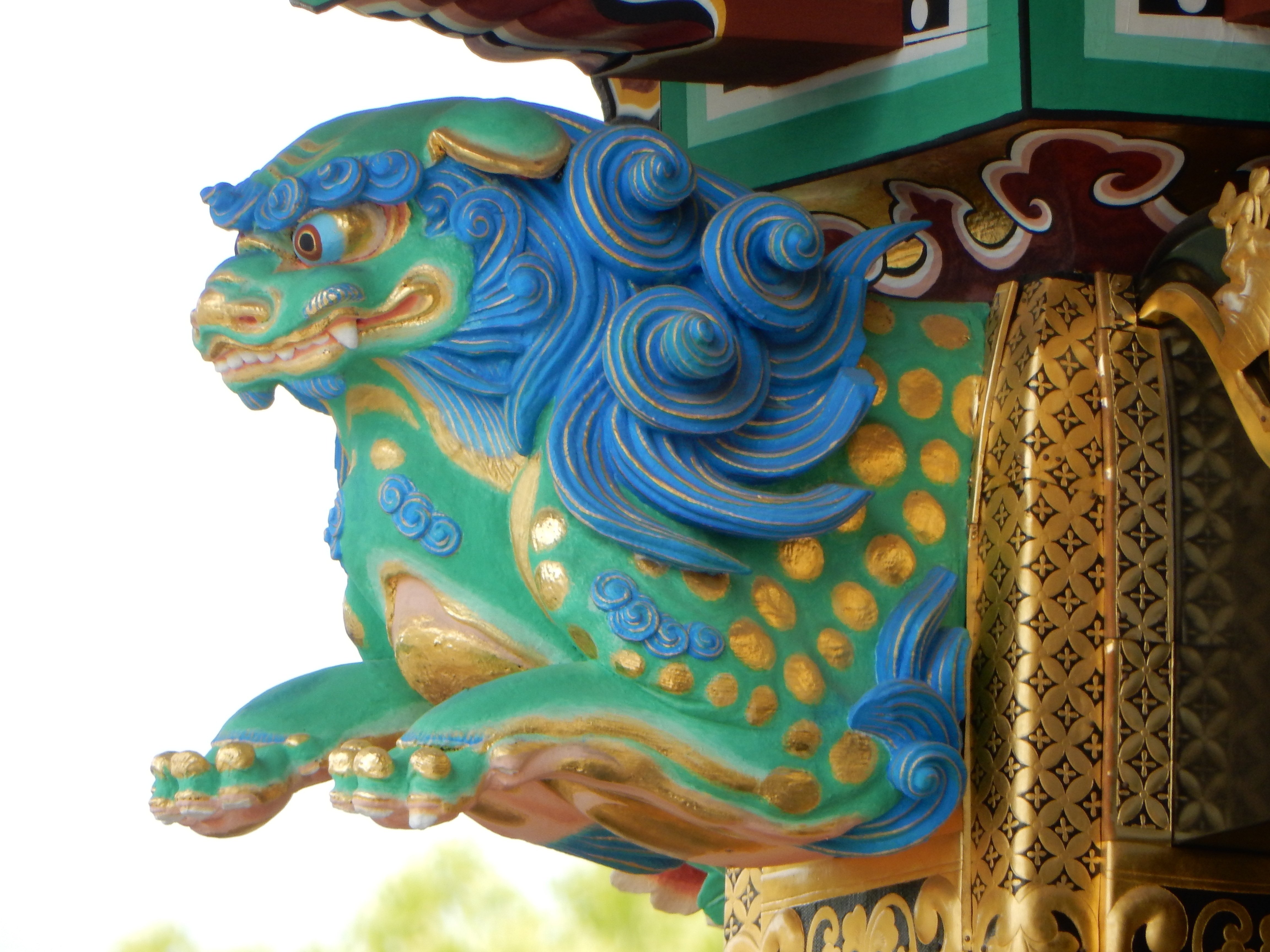 香合 本願寺唐門獅子文寫 (徳力孫三郎 作) 香合 本願寺唐門獅子文寫 (徳力孫三郎 作) 香合 本願寺唐門獅子