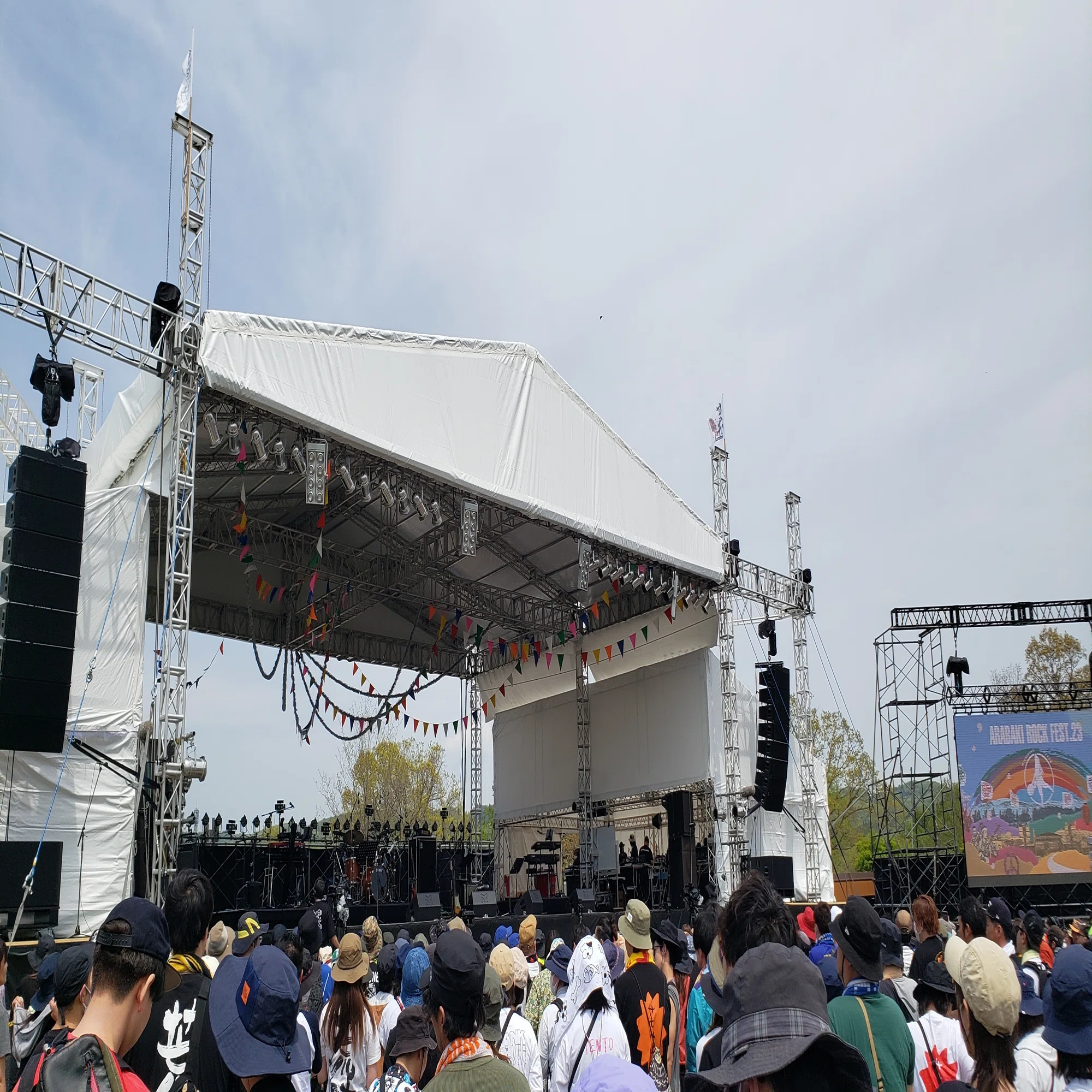 アラバキロックフェス ARABAKI rock 鬱陶しい fest 2日券 2名 P2駐車