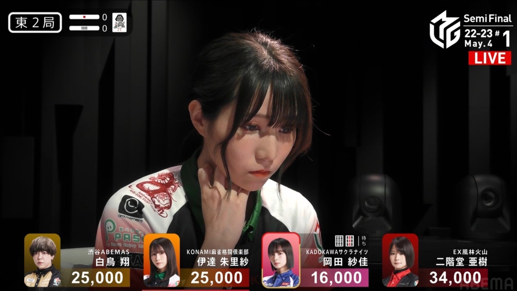 伊達朱里紗の赤五萬切りに嬉しくなってしまった話｜らべる