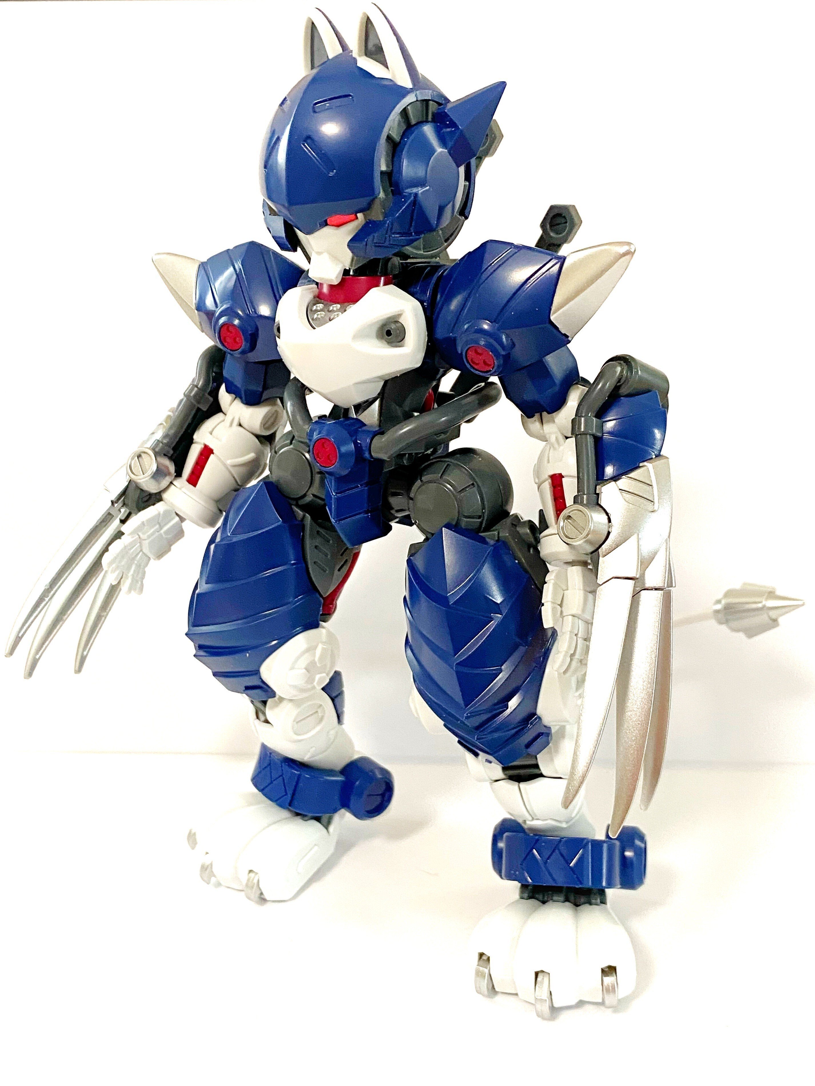 バイオレントキャット　蓄光　ネコフィギュア サイエンスキャットレディーチーム 第一弾として「ヒマワリ ノン