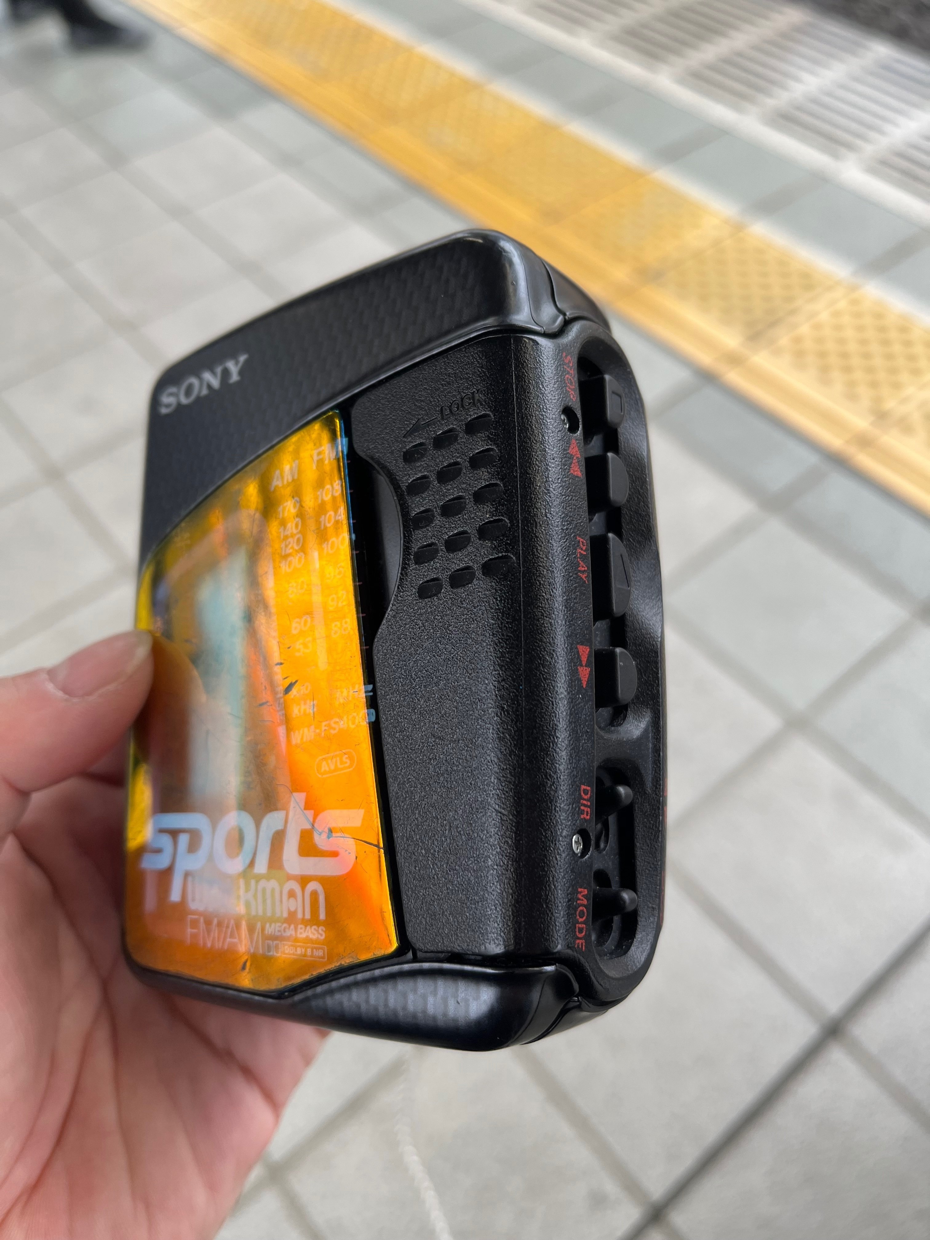 今日のカセットウォークマン履歴20230508｜リョウ