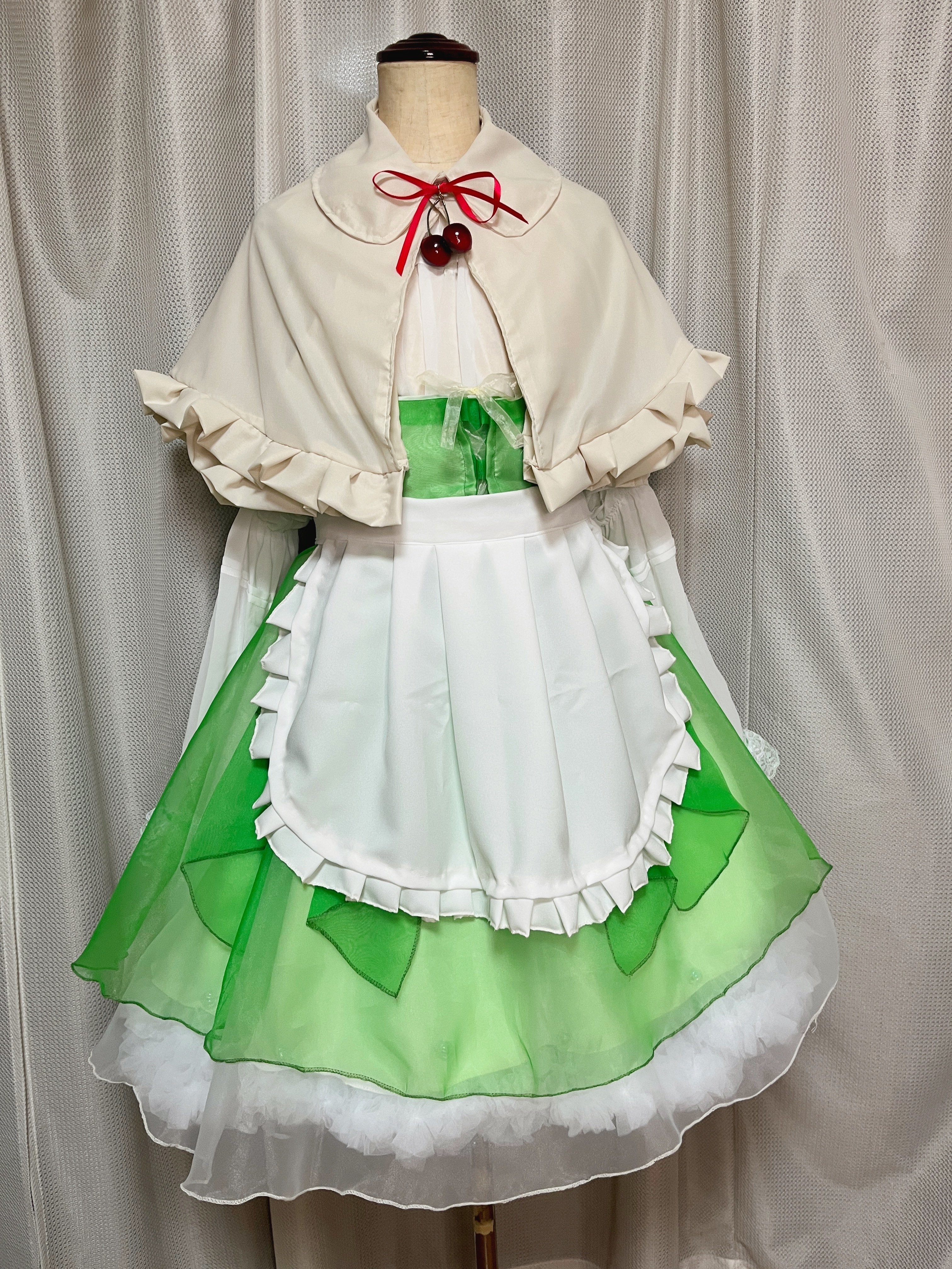 クリームソーダ・プリンのお洋服 オーダーページ クリームソーダのお洋服【作品紹介】｜らびっといあー（よめちゃん）