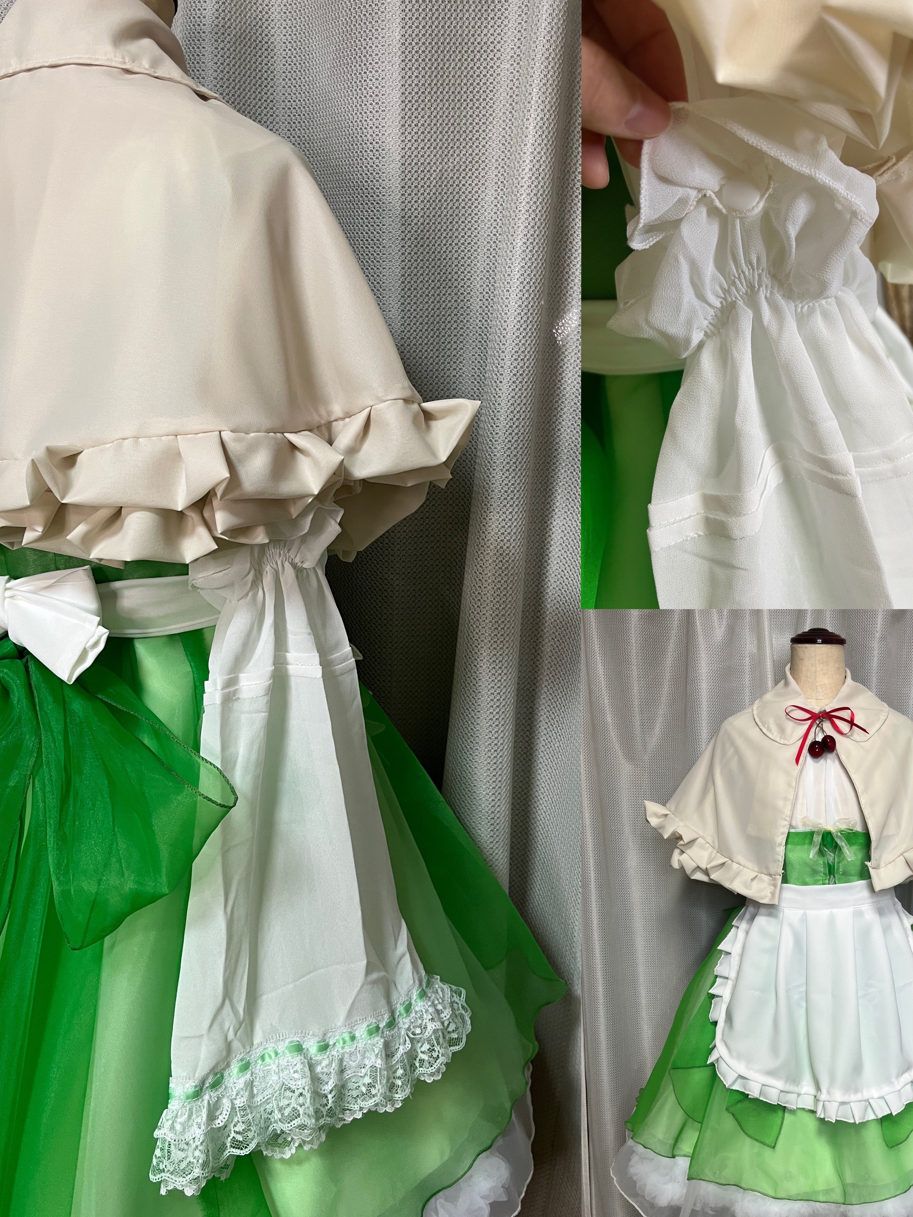 クリームソーダのお洋服【作品紹介】｜らびっといあー（よめちゃん）