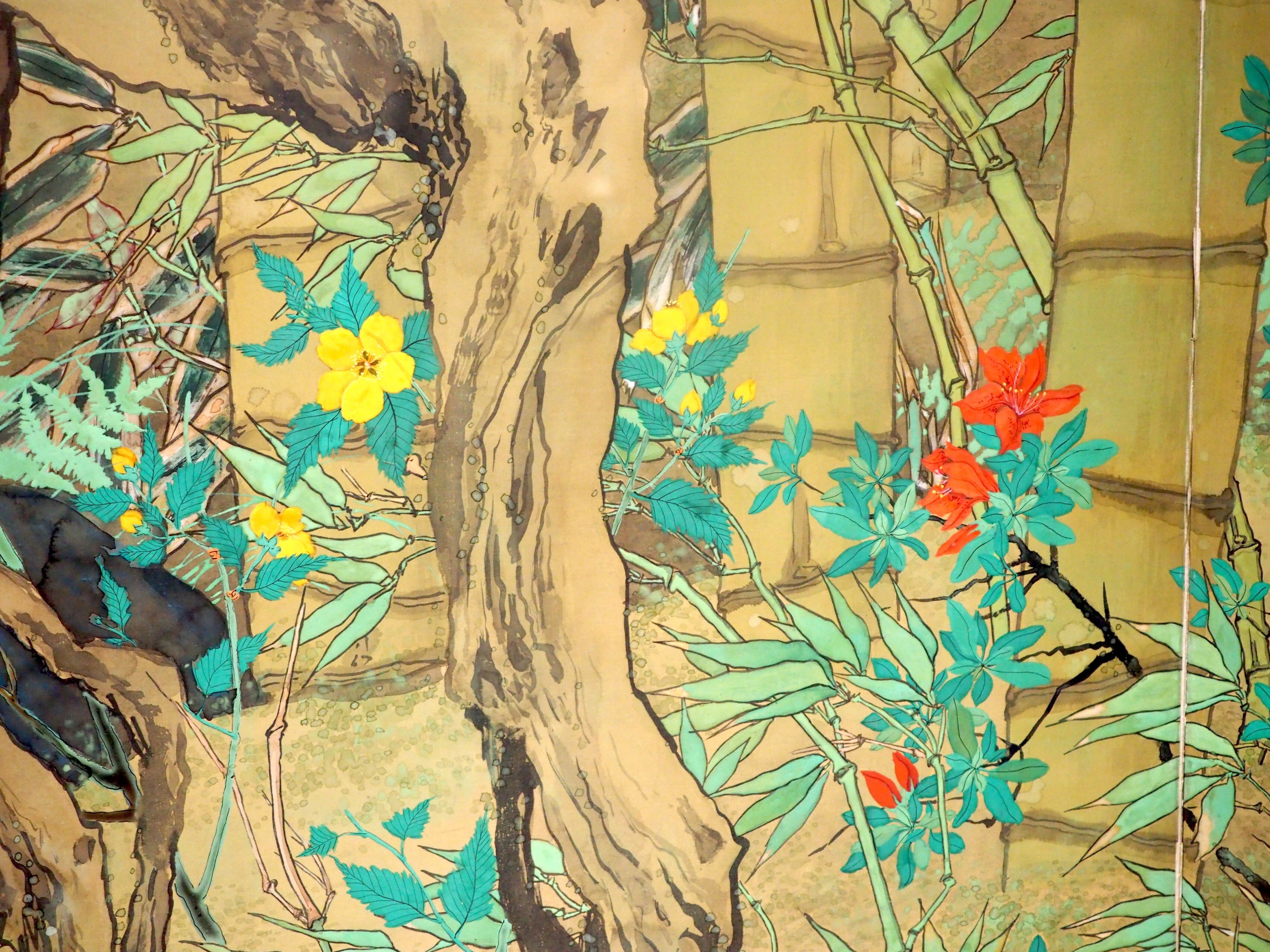 松林桂月　観音開き屏風　お値下げしました。 松林桂月の作品に価値はある？桂月晩年の代表作『春宵花影』の具体的な