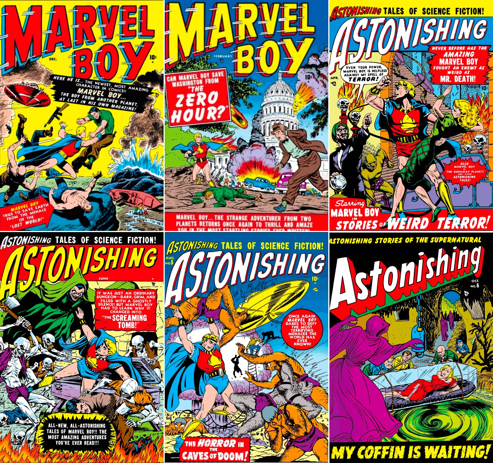 マスターズ·オブ·ザ·ユニバース　アメコミ　マーベル漫画 マーベルボーイの60年と、クェーサーとの微妙な関係｜杉浦印字