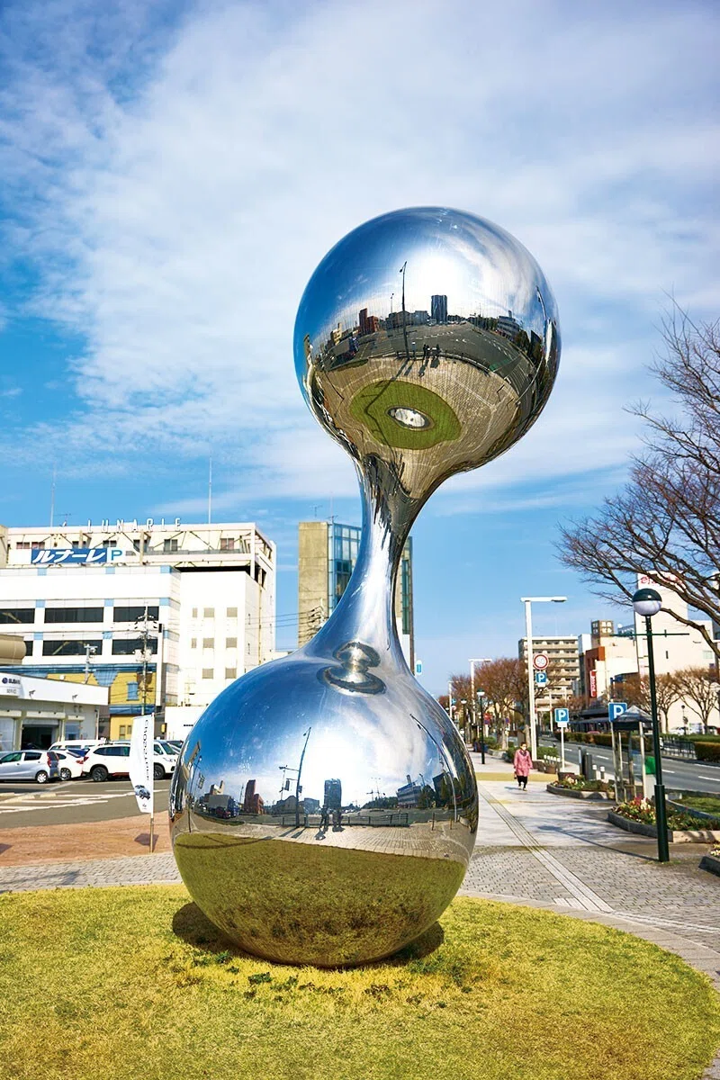 【宇部の野外彫刻】風景となって街の記憶に刻まれてゆくアート(山口県宇部市)|ほんのひととき