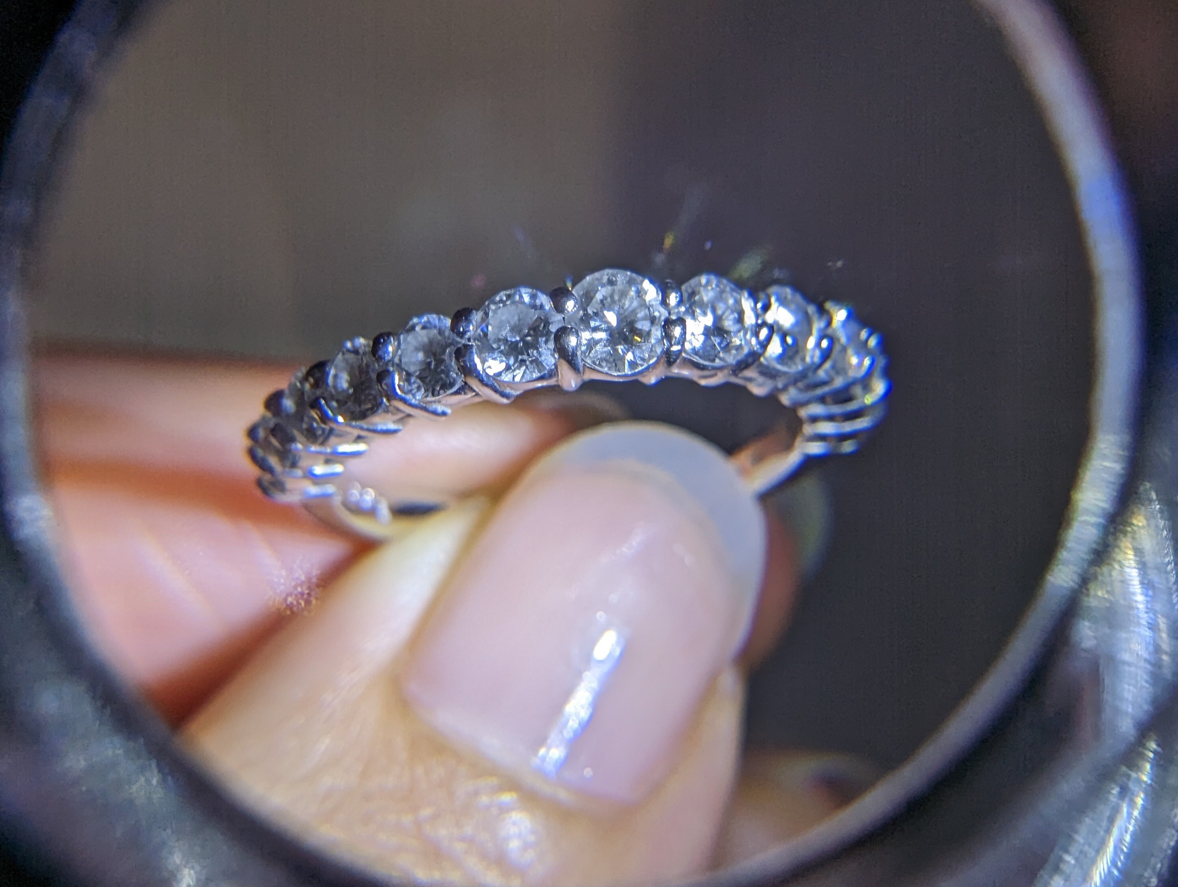 計0.73カラット　婚約指輪　ダイヤモンドリング