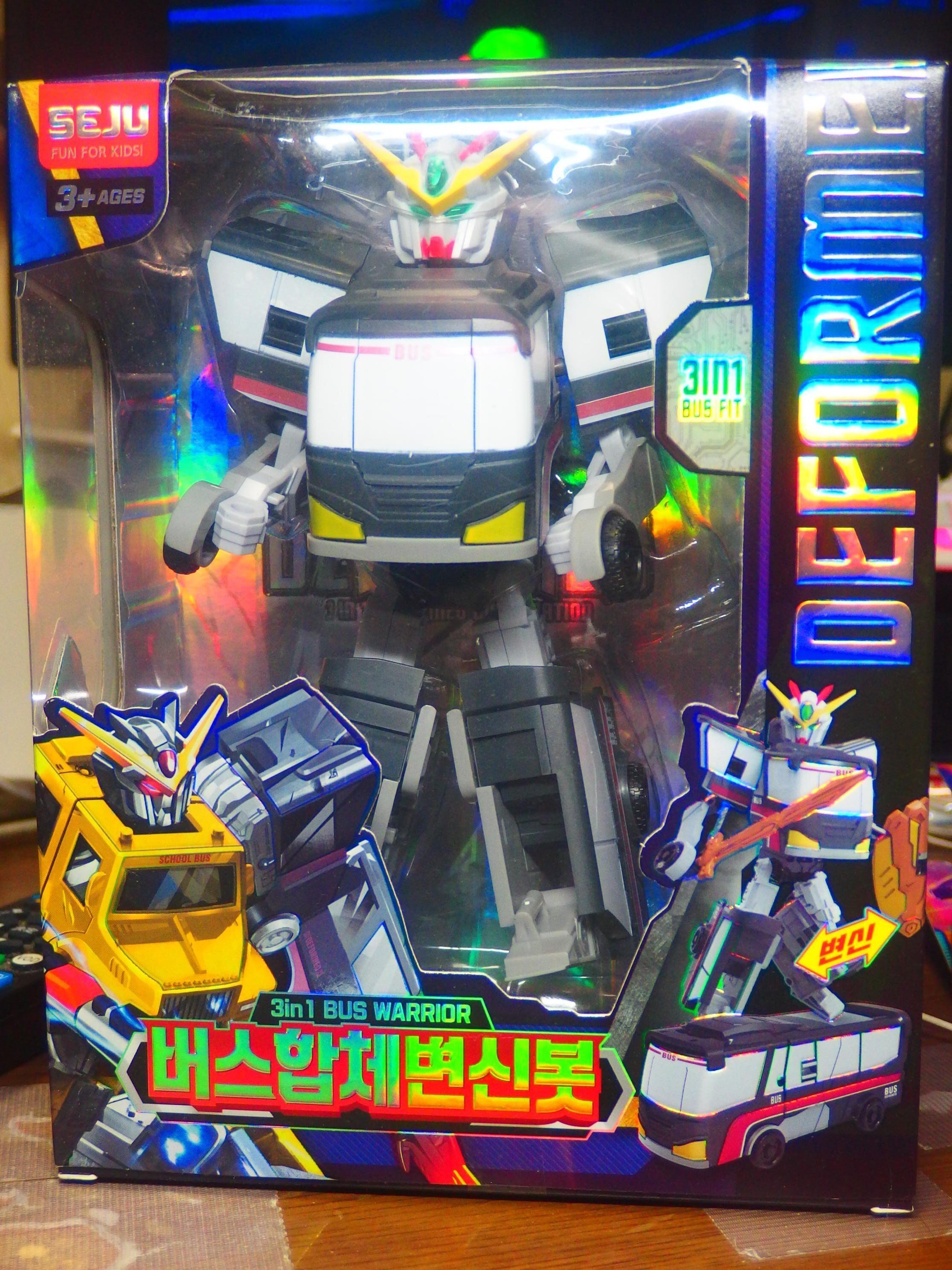 韓国トイ　ティーバスター 中韓国可変ロボ レビュー予定パッケージ先行公開 片付け2024/5/24日分