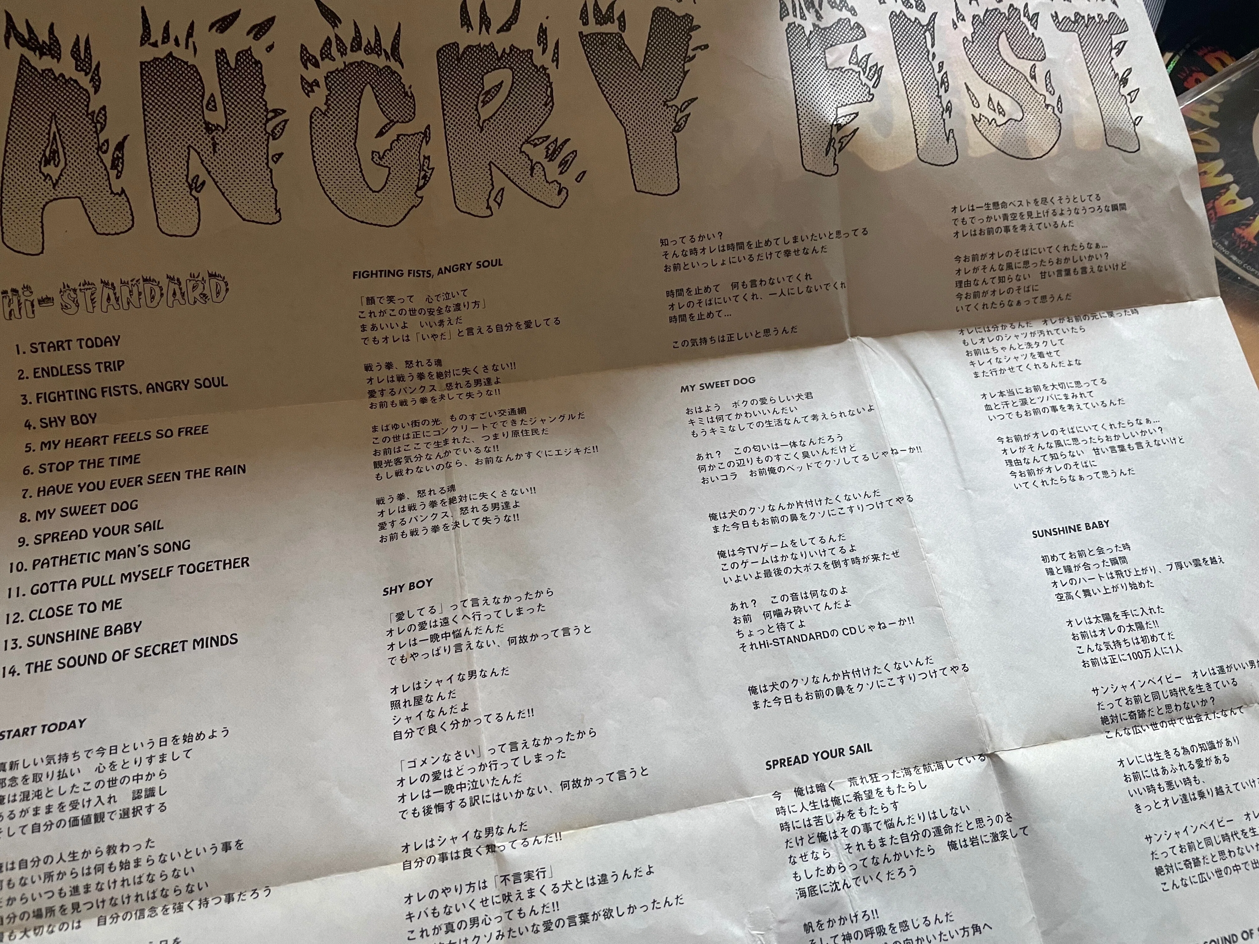 247 アルバム論②｜ANGRY FIST / Hi-STANDARD（1997）｜パンクロックを