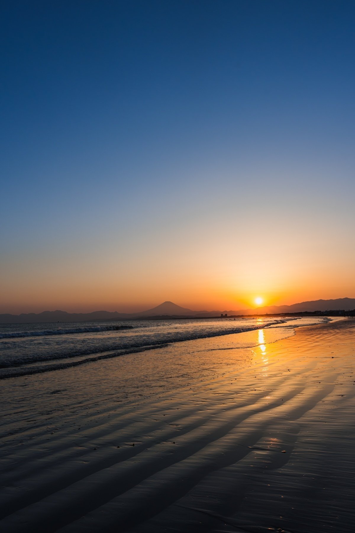 昨日の夕日｜おかのくら