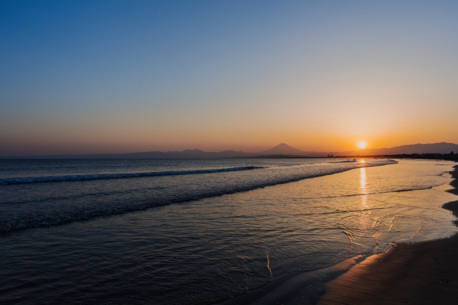 昨日の夕日｜おかのくら
