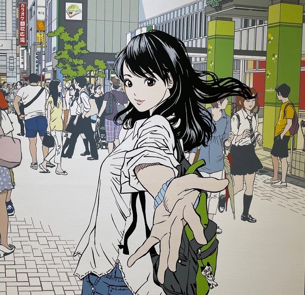 江口寿史イラストレーション展 東京彼女｜daigenta