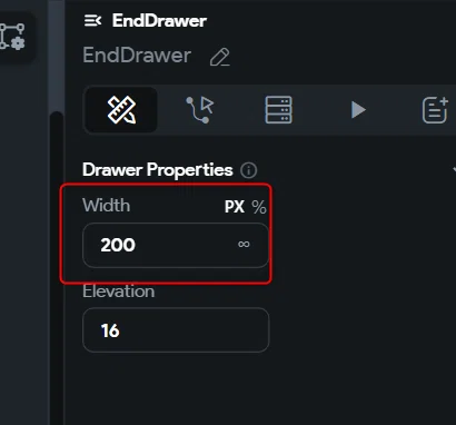 【FlutterFlow】これであなたのナビげーションの選択肢が一つ増える！もう一つの「Drawer」：EndDrawer｜松井真也＠登録セキスペ