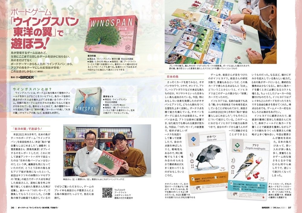 BIRDER6月号の見どころ｜ブンイチ（文一総合出版）