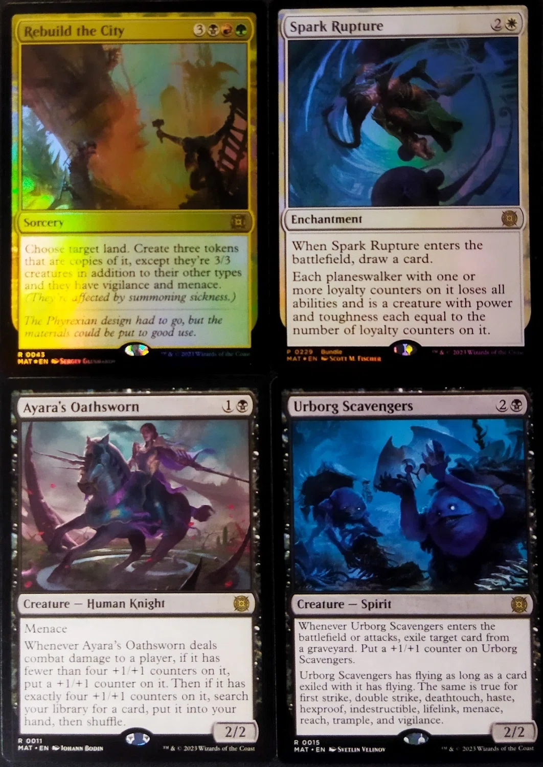 MtG】機械兵団の進軍-決戦の後に-BUNDLE開封｜竜門寺ユカラ