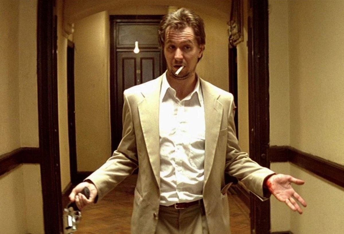 レオン』刑事ノーマン・スタンフィールド 1⁄6カスタムヘッド 前髪植毛