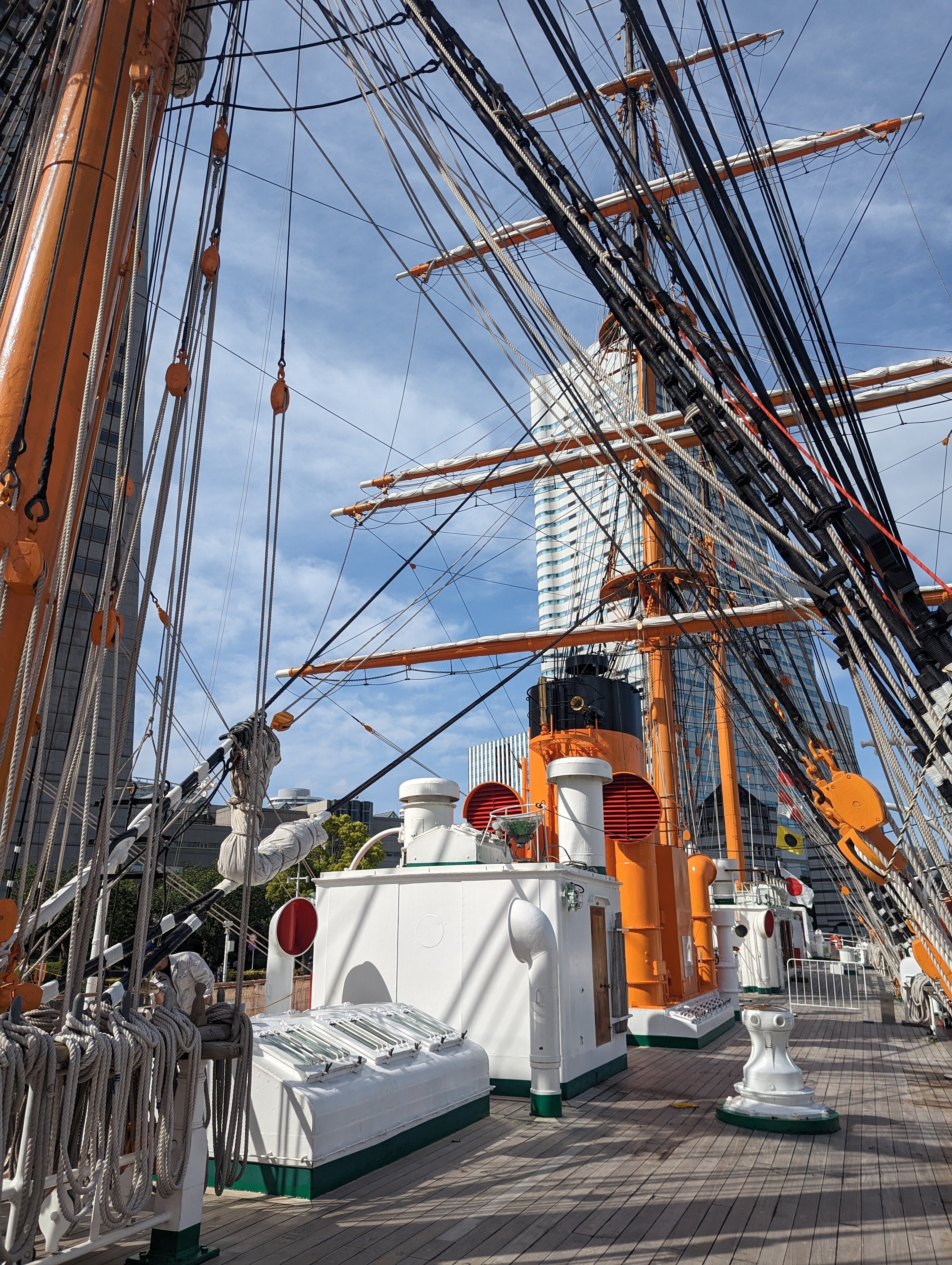 帆船日本丸に行ってきた。｜木馬