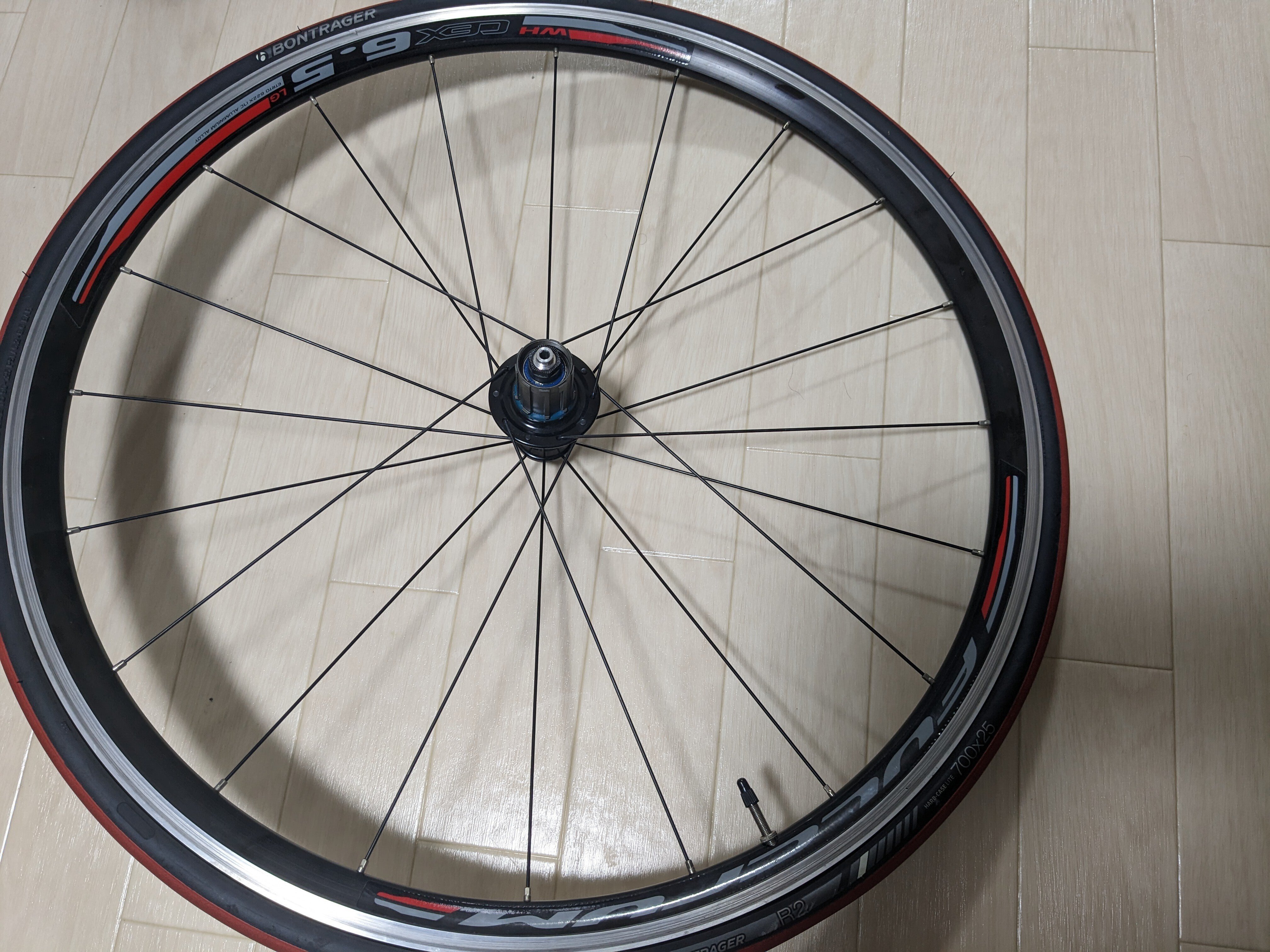 Vittoria前後カーボンホイールセット（ホイール、スプロケ、ブレーキ