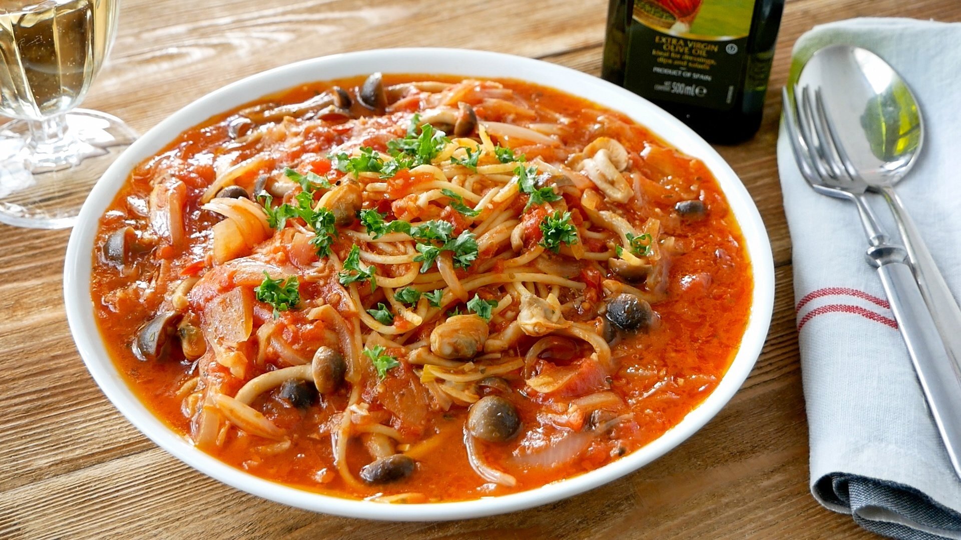 あの頃、のレシピ｜1.スープスパゲティ｜美窪たえ｜おとな料理制作室