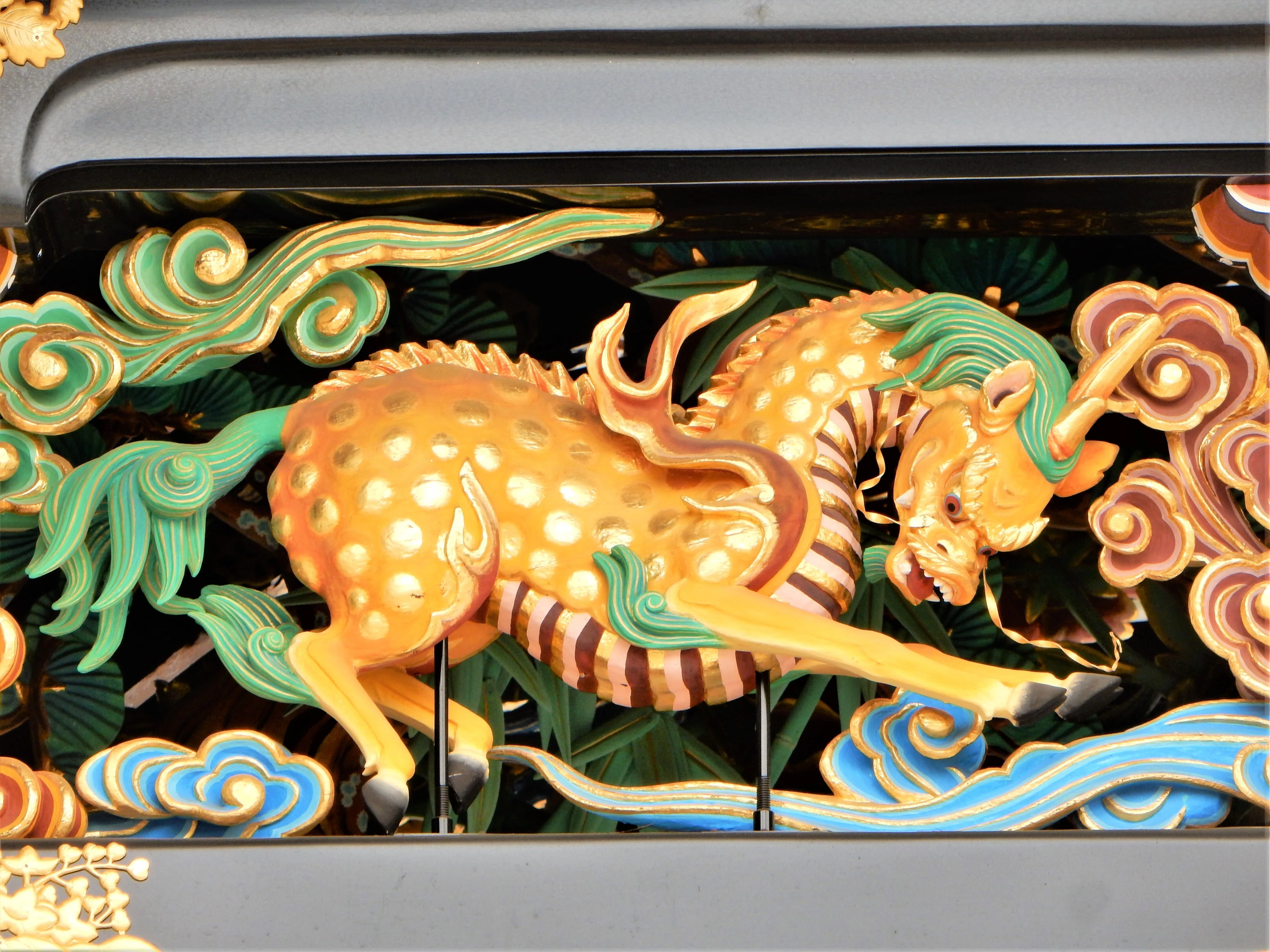 香合 本願寺唐門獅子文寫 (徳力孫三郎 作) 社寺検分のすゝめ｜本願寺・唐門③｜巳白